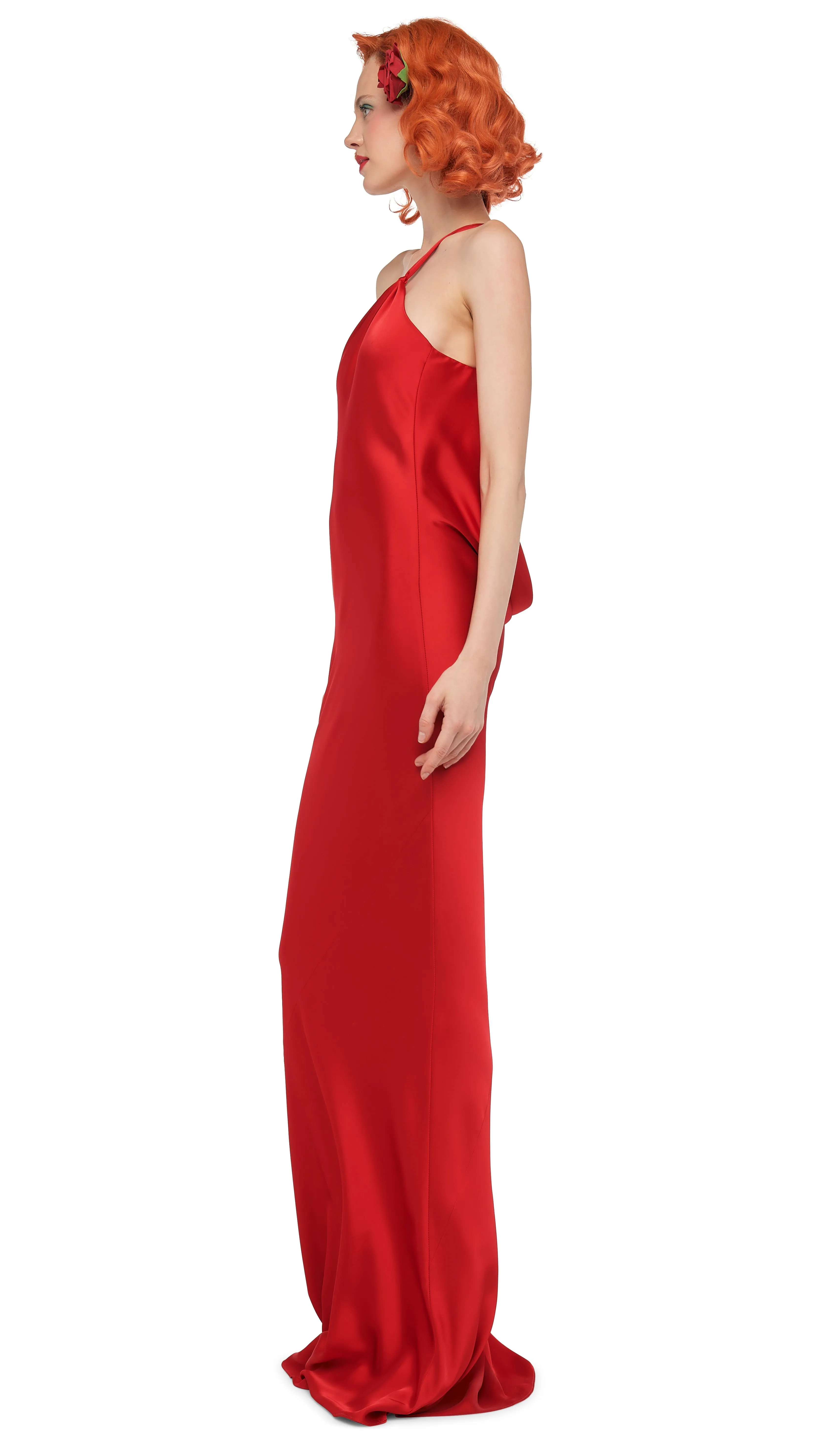 ONE SHOULDER BIAS GOWN sold by Norma Kamali product image thumbnail 2