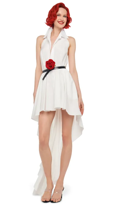 HI LOW NK HALTER FLARED DRESS sold by Norma Kamali