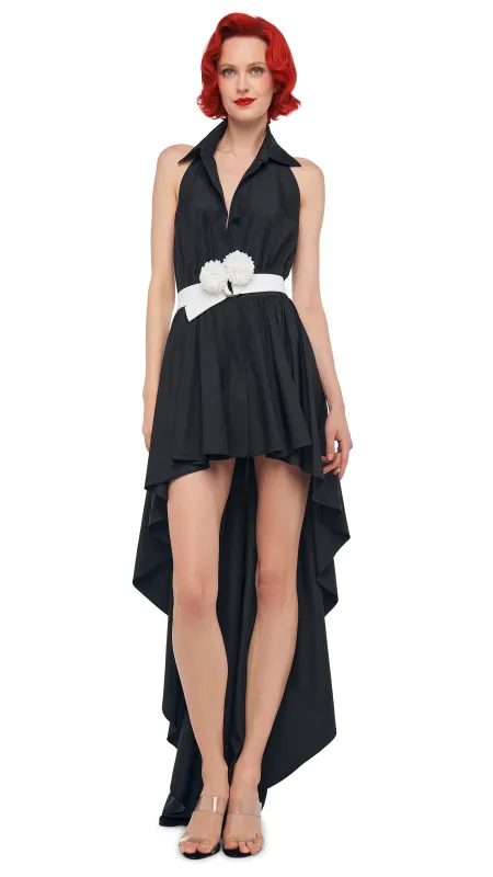 HI LOW NK HALTER FLARED DRESS sold by Norma Kamali