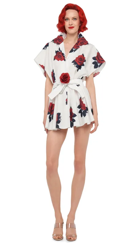 SUPER OS SLEEVELESS BF NK SHIRT FLARED MINI DRESS sold by Norma Kamali