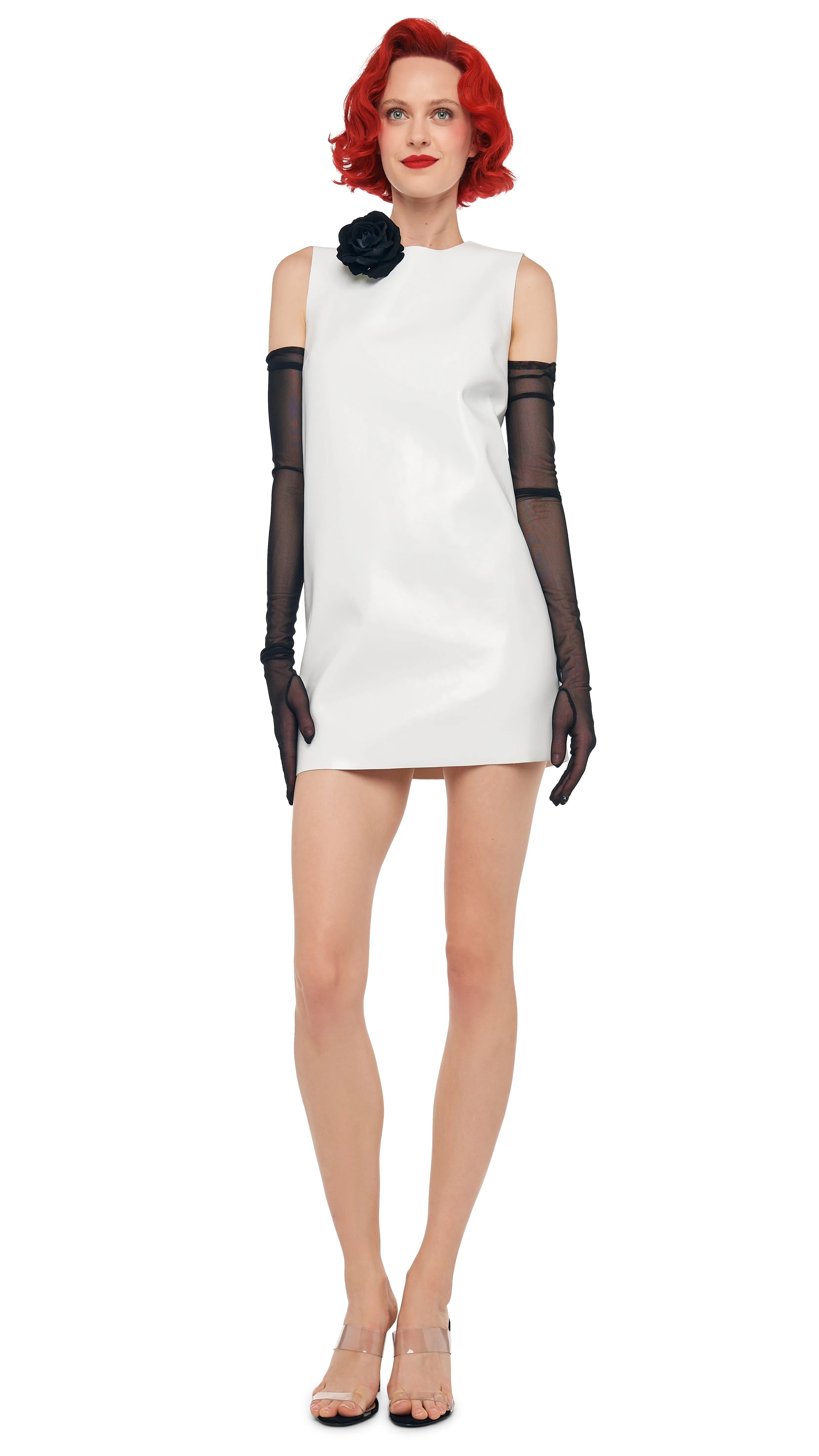 SLEEVELESS MINI DRESS sold by Norma Kamali