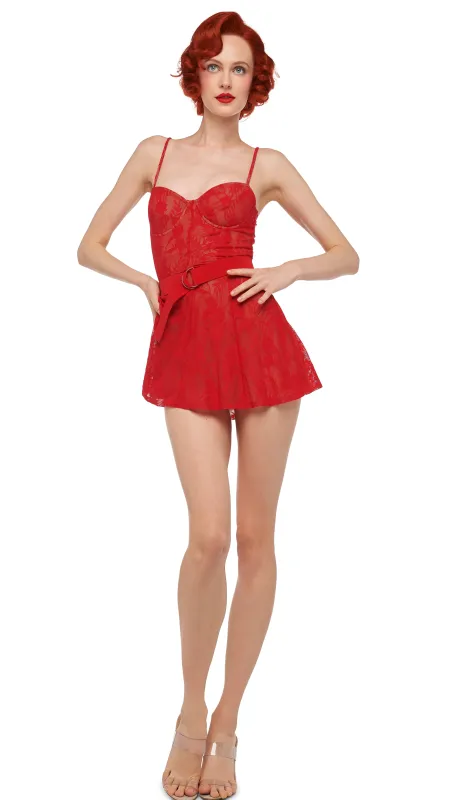 UNDERWIRE PICKLEBALL DRESS sold by Norma Kamali