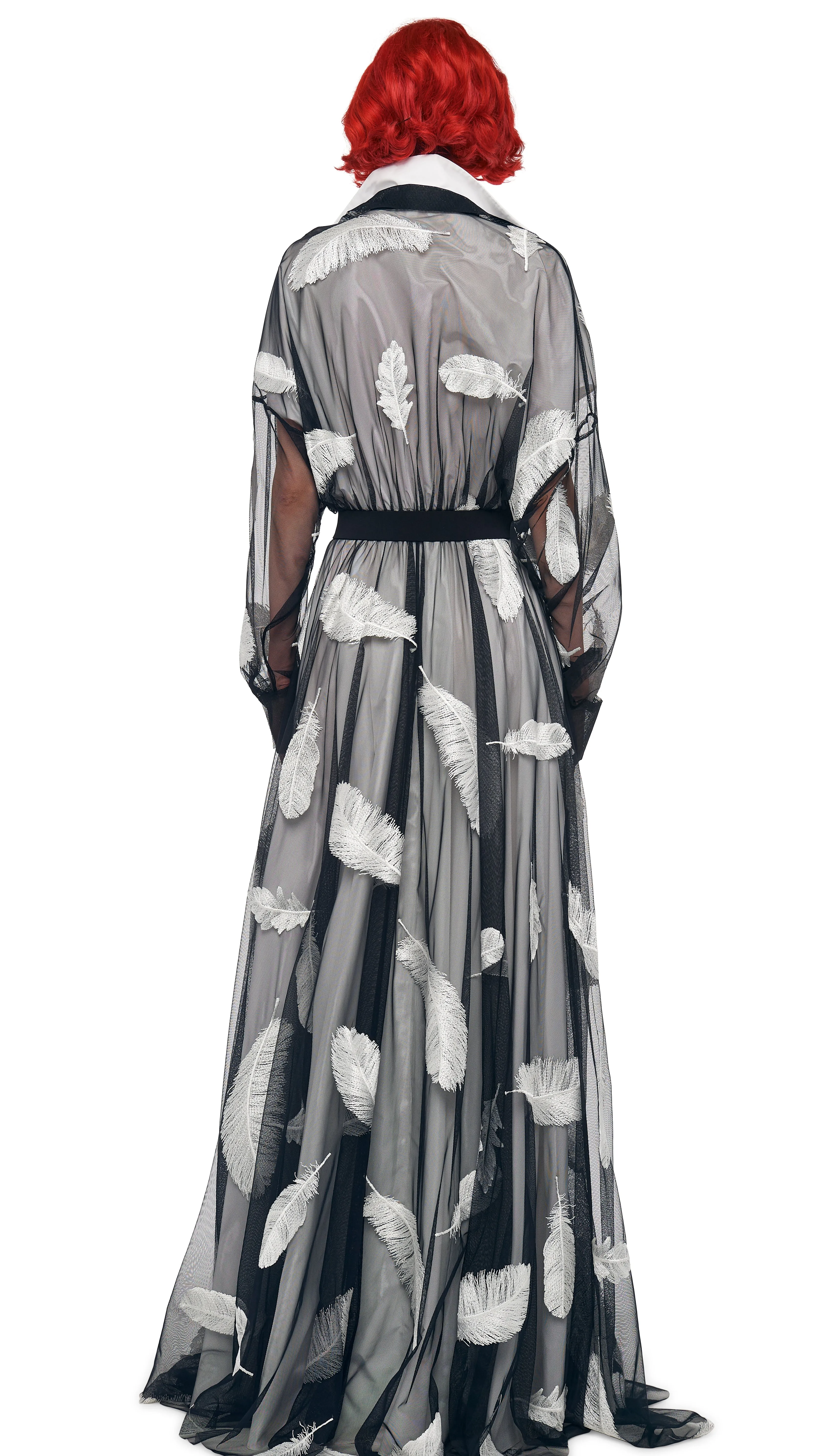 SUPER OS BF NK SHIRT FLARED GOWN sold by Norma Kamali product image thumbnail 3