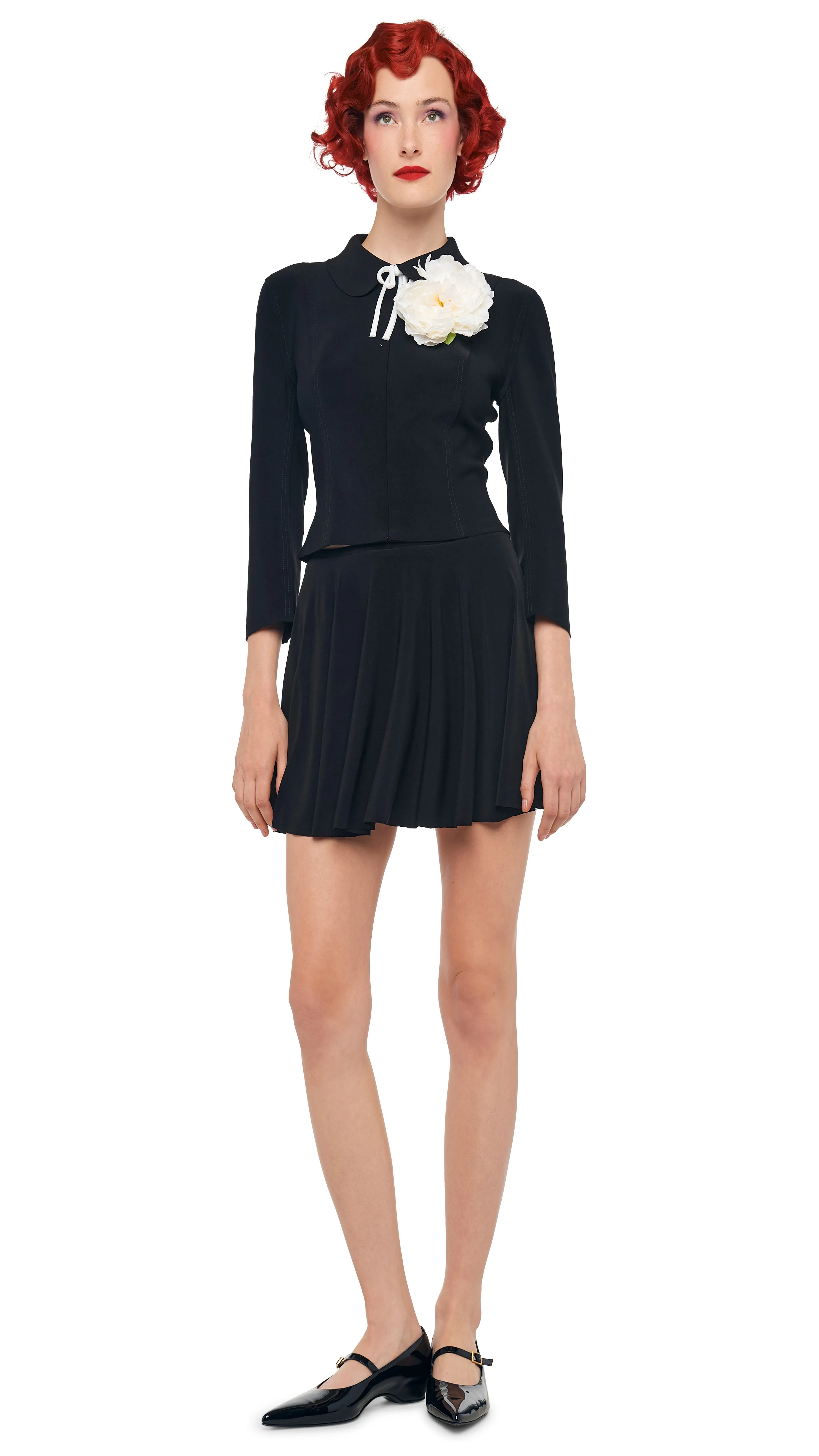 FLARED MINI SKIRT sold by Norma Kamali