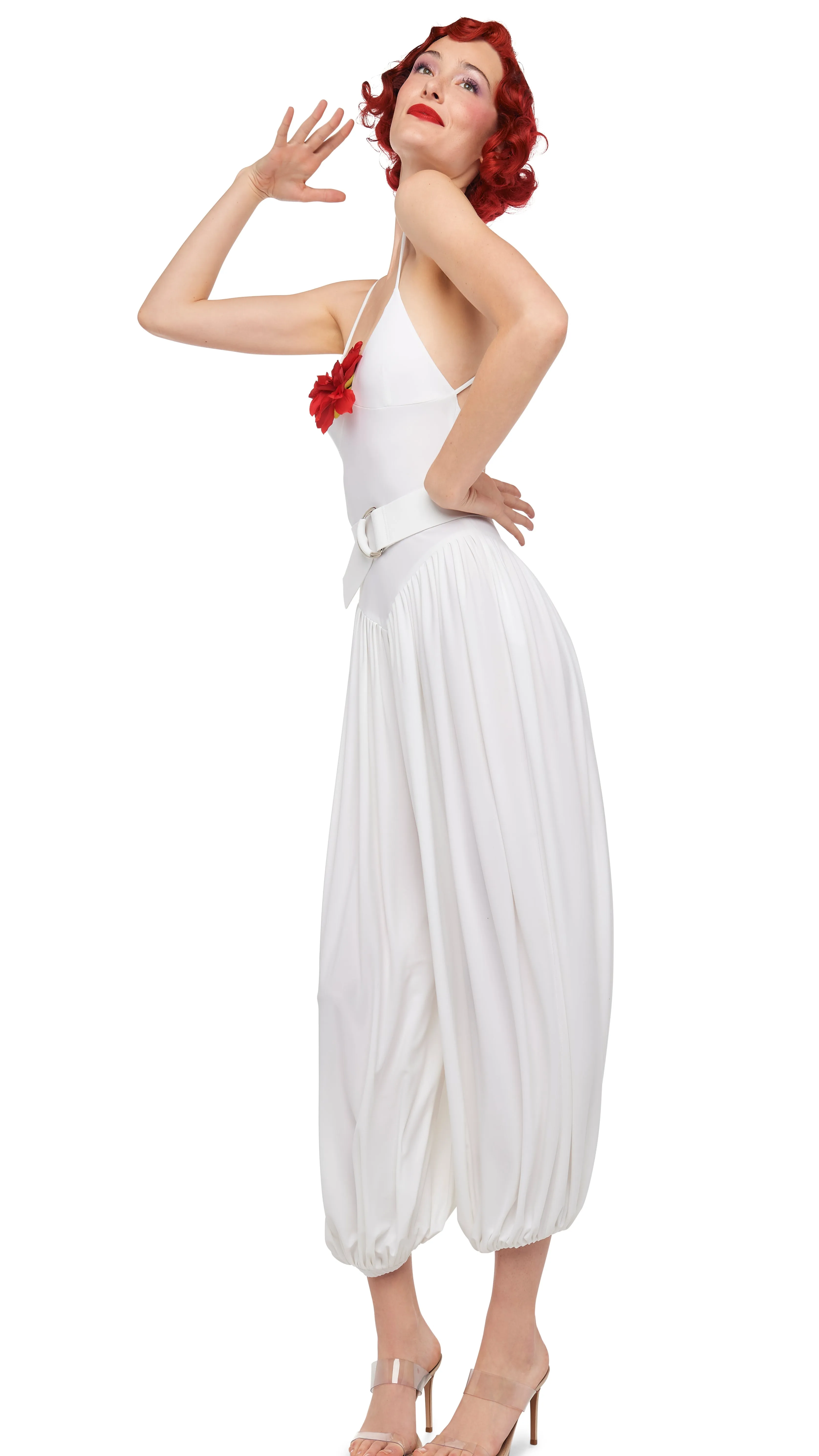 KENNY JUMPSUIT sold by Norma Kamali product image thumbnail 5