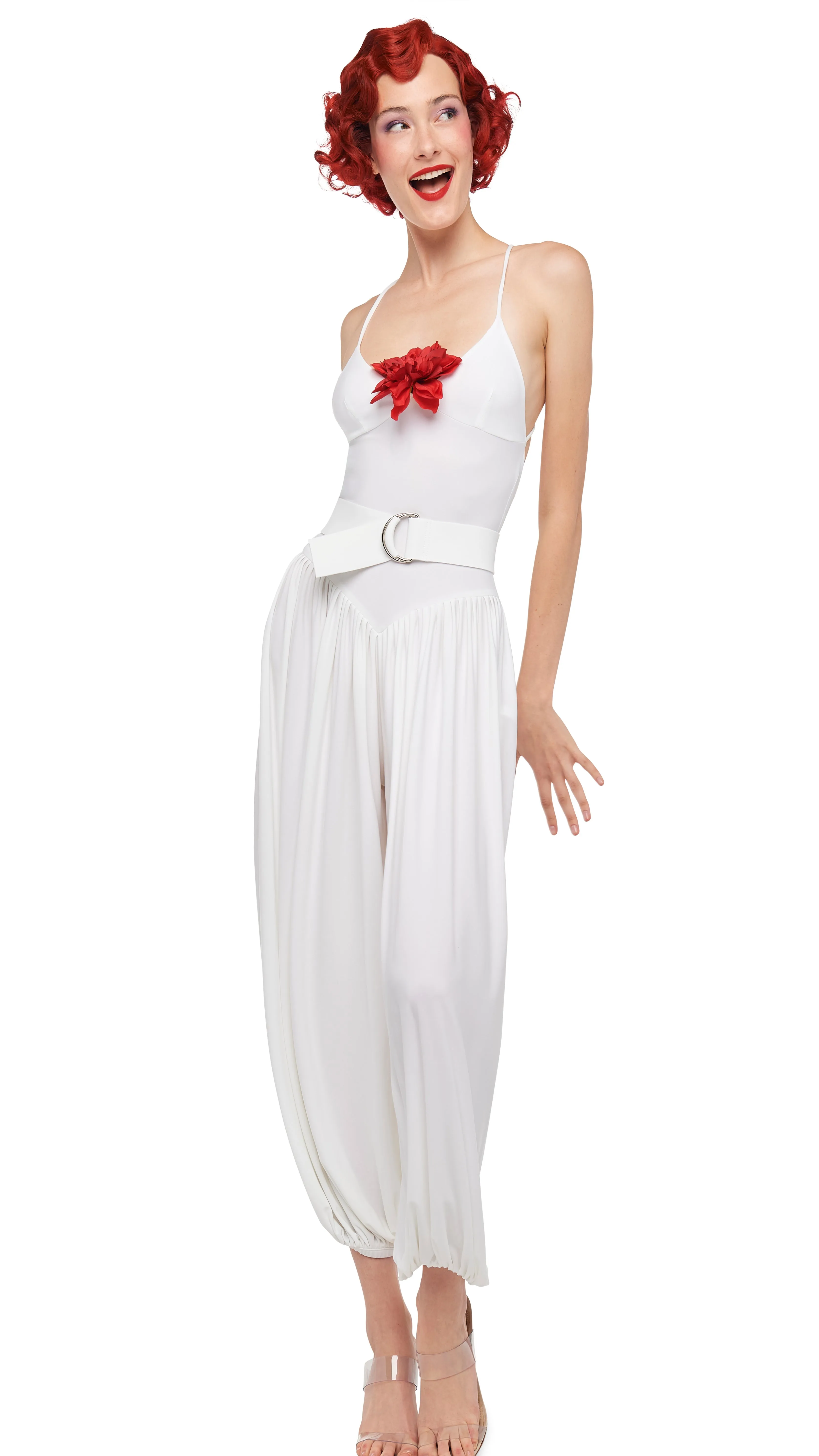 KENNY JUMPSUIT sold by Norma Kamali product image thumbnail 4