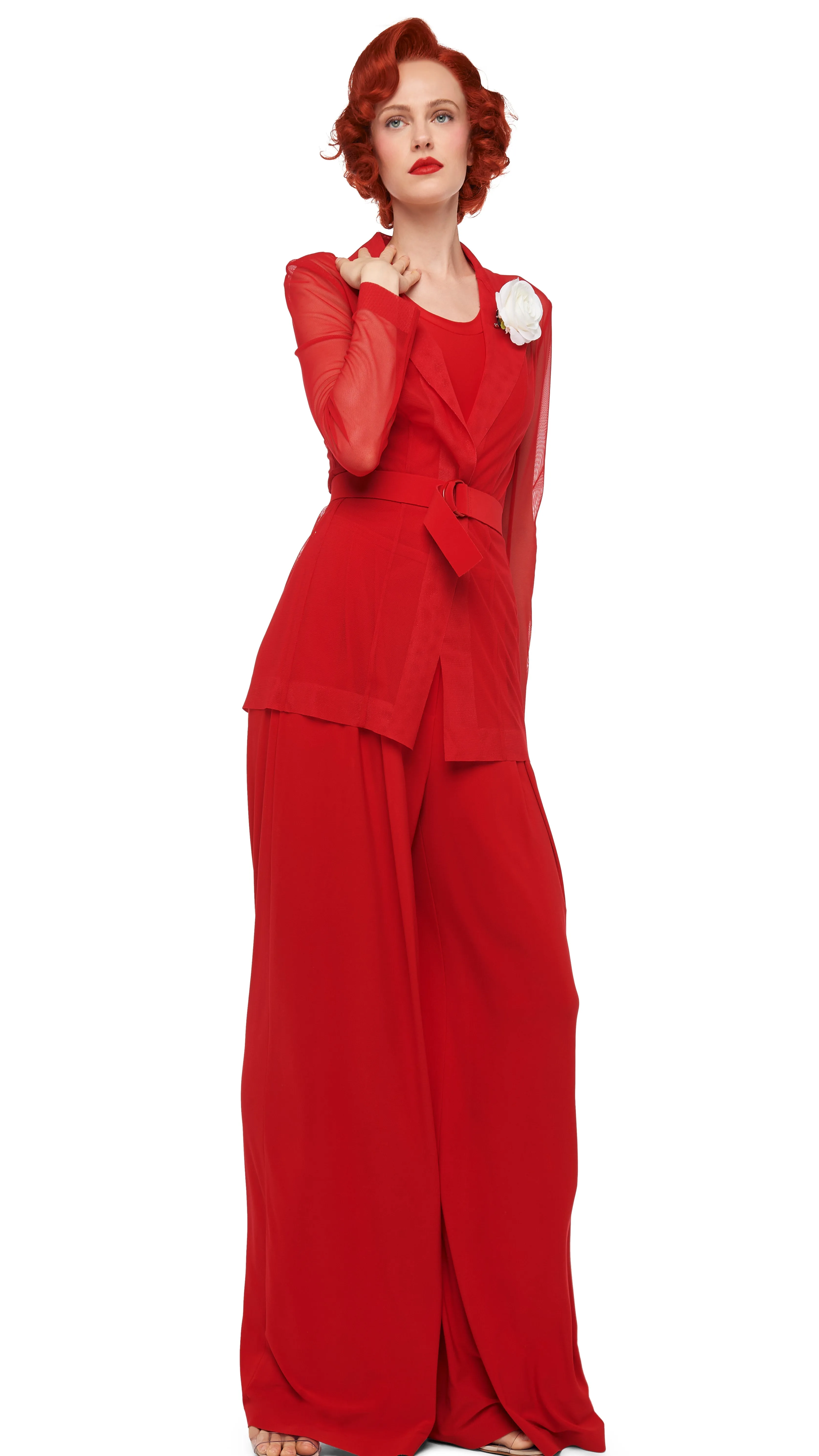 MENS PLEAT PANT sold by Norma Kamali product image thumbnail 4