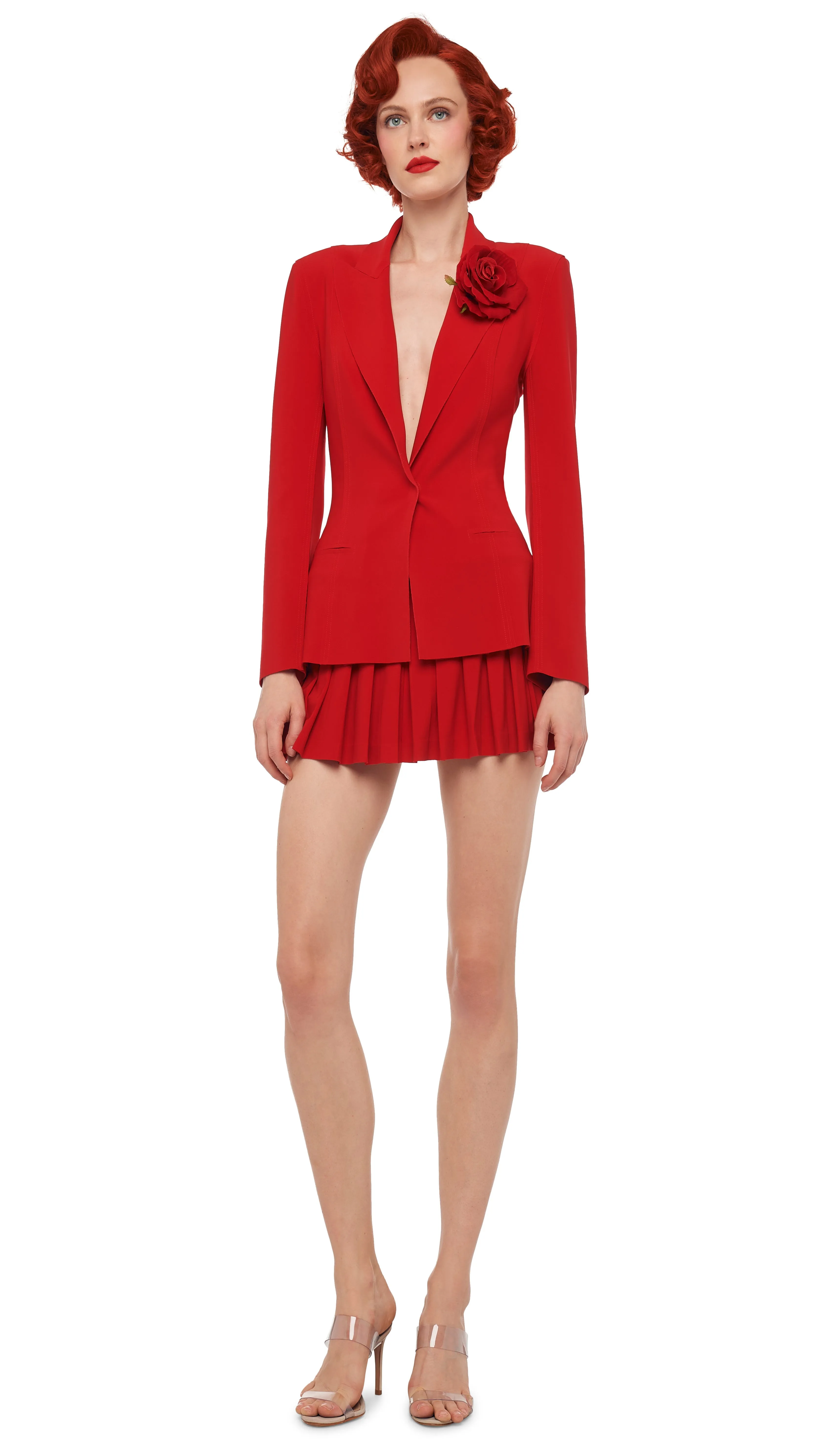 SINGLE BREASTED BOY FIT JACKET sold by Norma Kamali