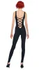 SLEEVELESS X CATSUIT W/ FOOTIE sold by Norma Kamali