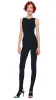 SLEEVELESS X CATSUIT W/ FOOTIE sold by Norma Kamali
