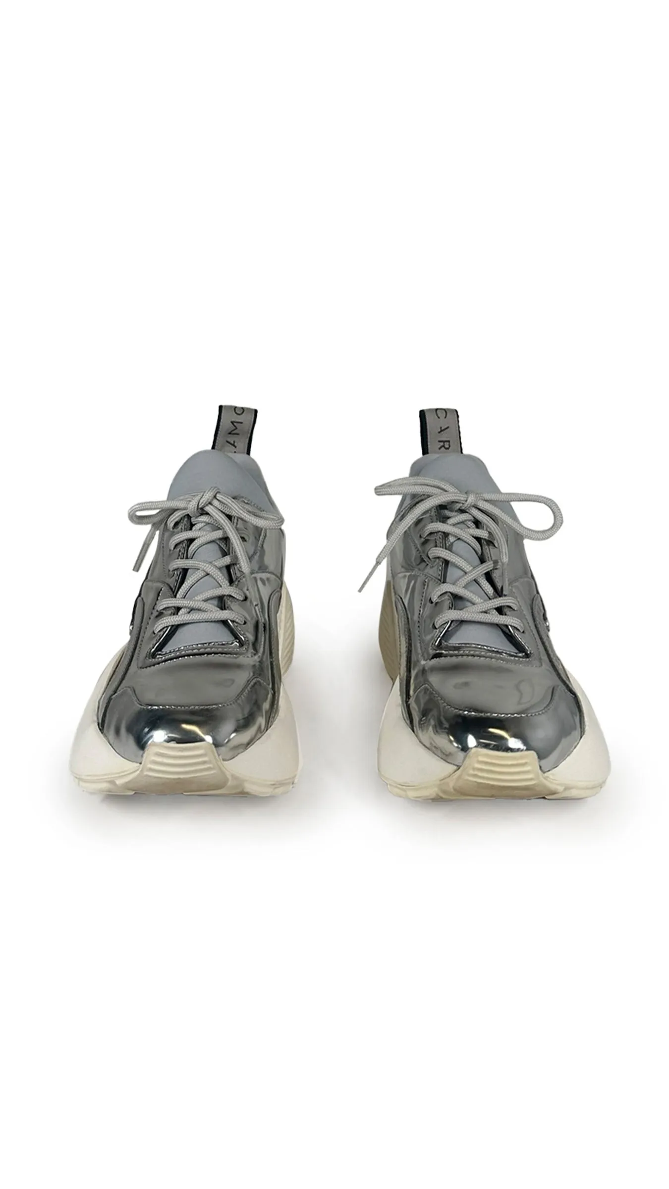 STELLA MCCARTNEY VEGAN LEATHER TRAINERS sold by Norma Kamali product image thumbnail 2