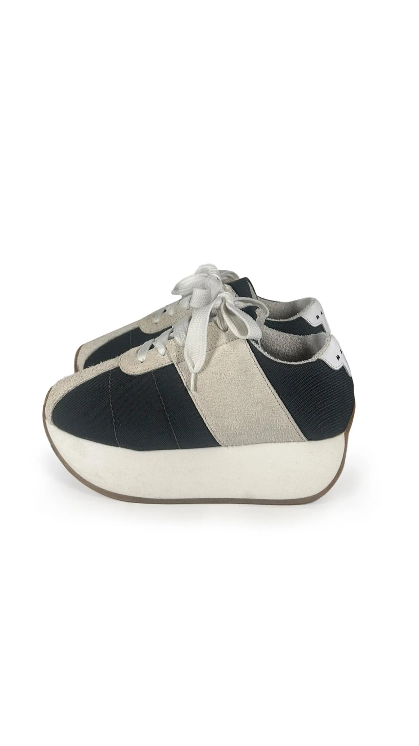 MARNI PLATFORM SNEAKER W/ STRIPE sold by Norma Kamali