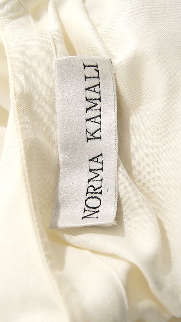 LONG SLEEVE BUTTON DRESS sold by Norma Kamali product image thumbnail 4