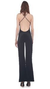 LOW BACK SLIP JUMPSUIT sold by Norma Kamali