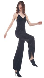 LOW BACK SLIP JUMPSUIT sold by Norma Kamali
