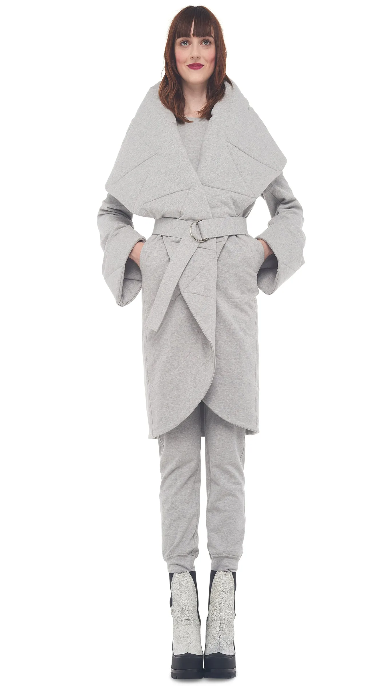 SHAWL COLLAR COAT sold by Norma Kamali