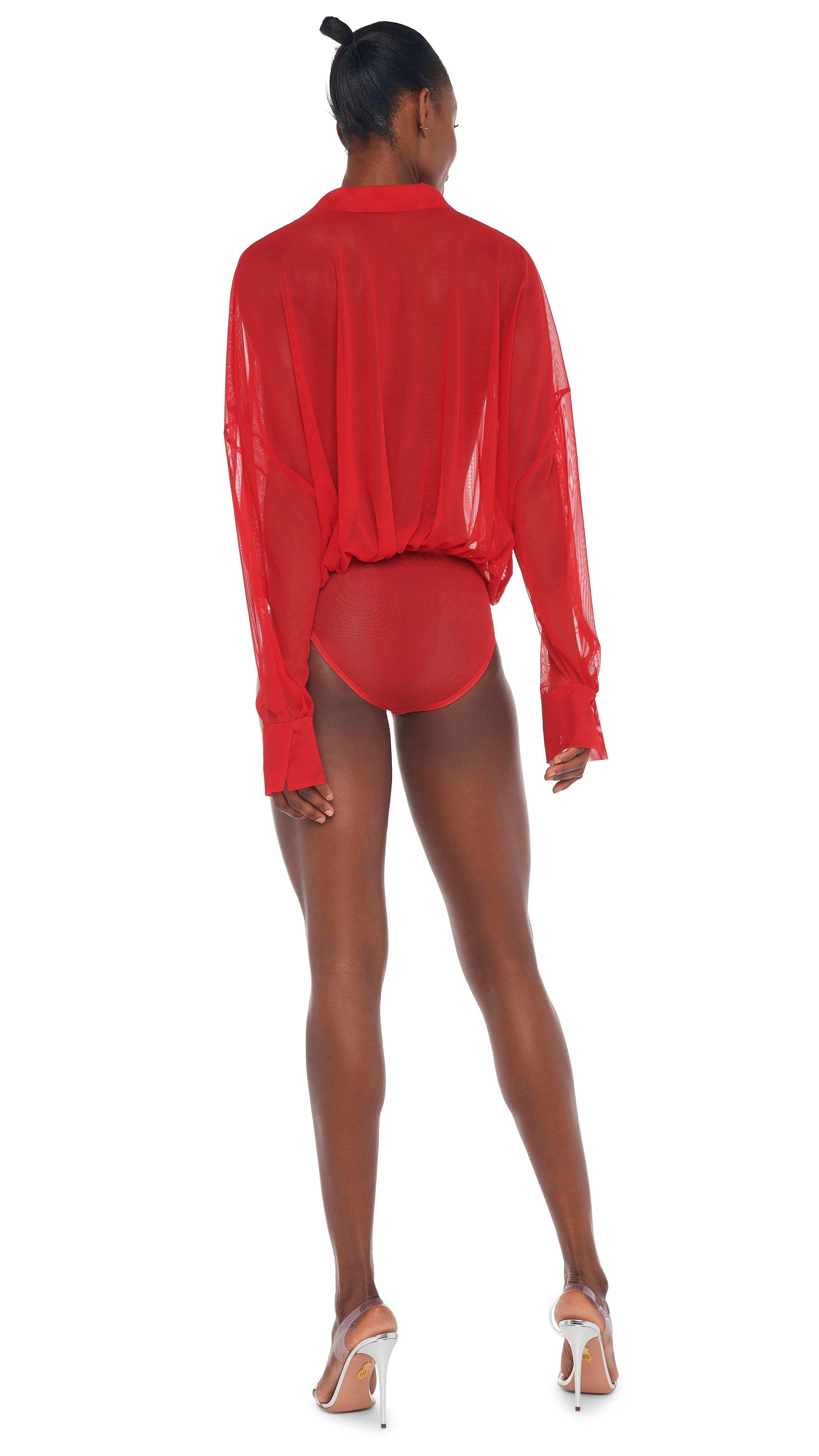SUPER OS BF NK SHIRT BODYSUIT sold by Norma Kamali product image thumbnail 3