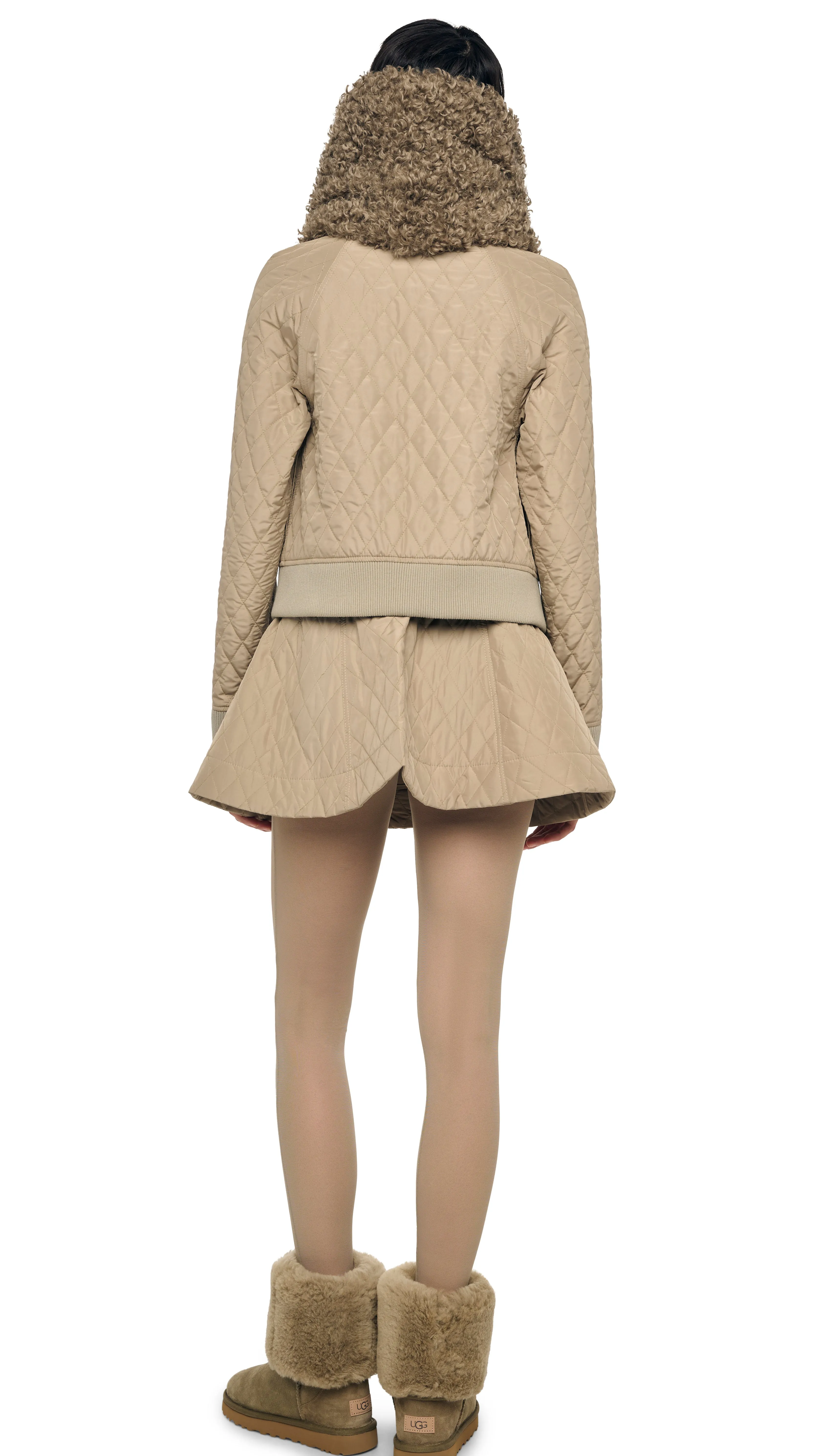 GRACE MINI SKIRT sold by Norma Kamali product image thumbnail 3