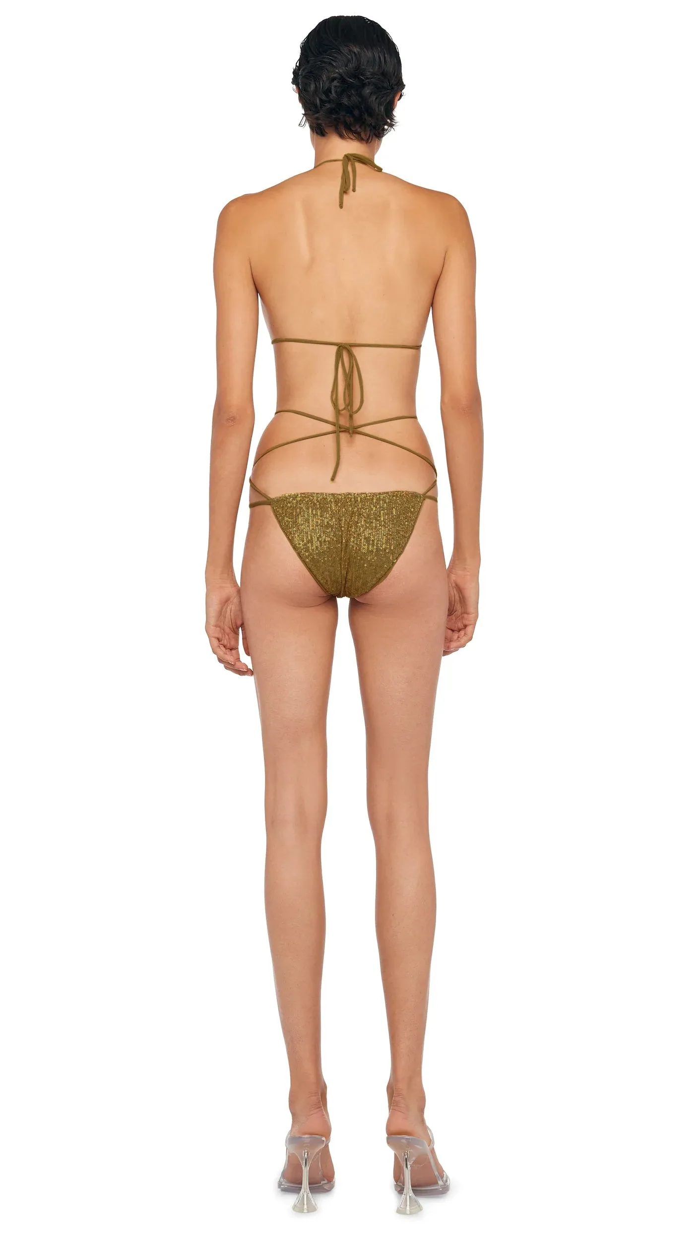 CRISS CROSS BRA + BOTTOM sold by Norma Kamali product image thumbnail 3