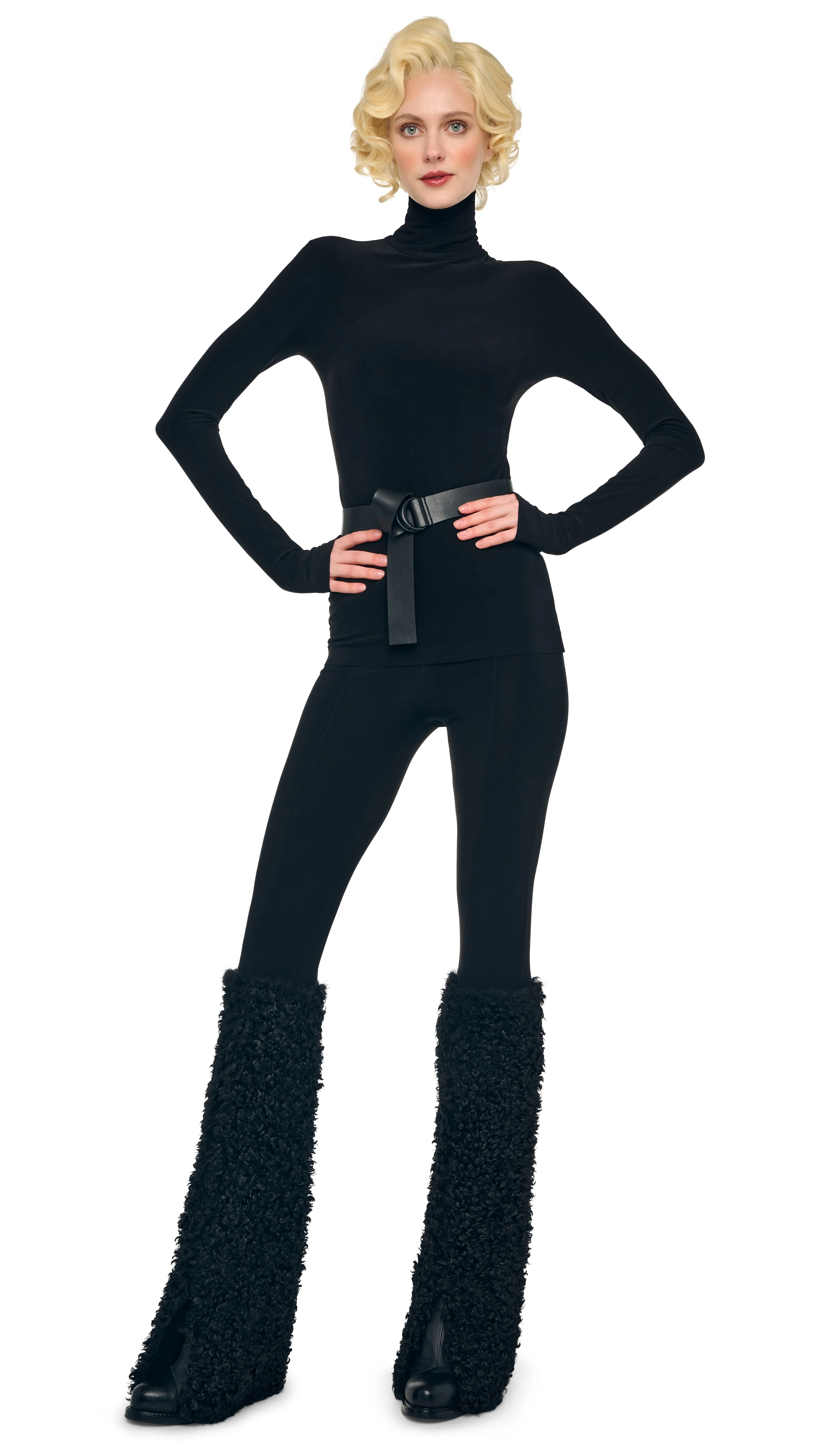 CURLY SPAT LEGGING sold by Norma Kamali product image thumbnail 4