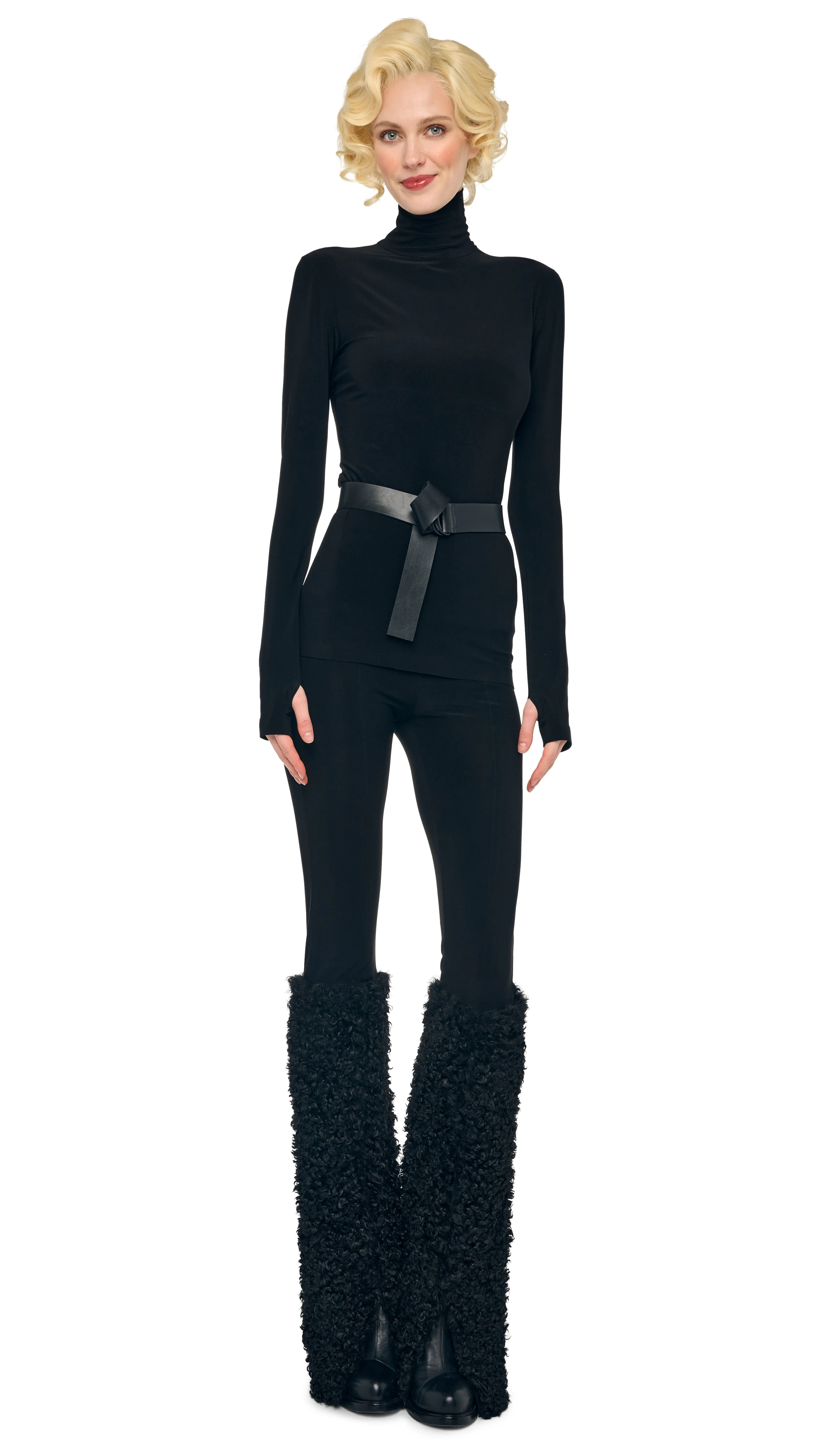 CURLY SPAT LEGGING sold by Norma Kamali