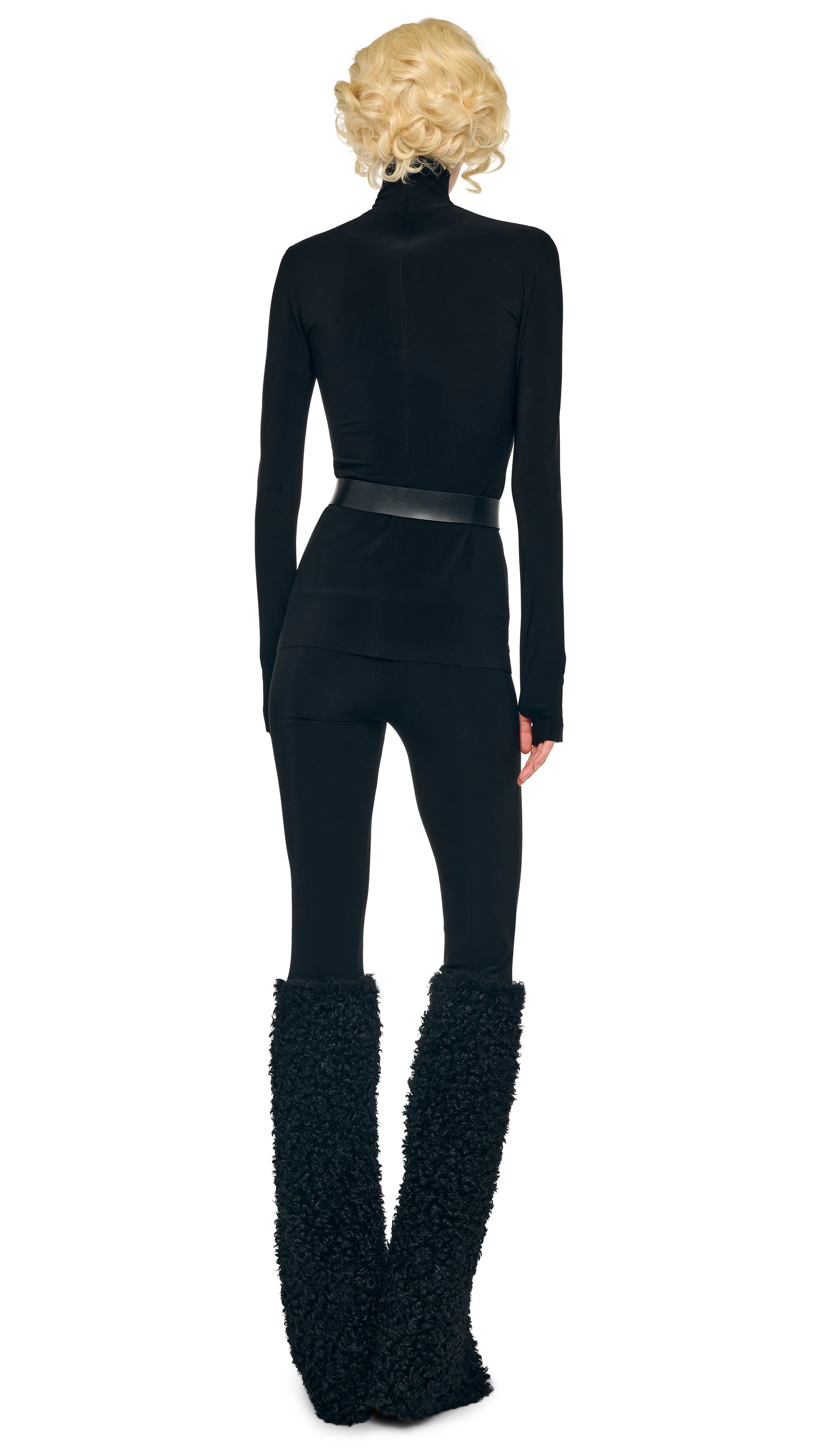 CURLY SPAT LEGGING sold by Norma Kamali product image thumbnail 3