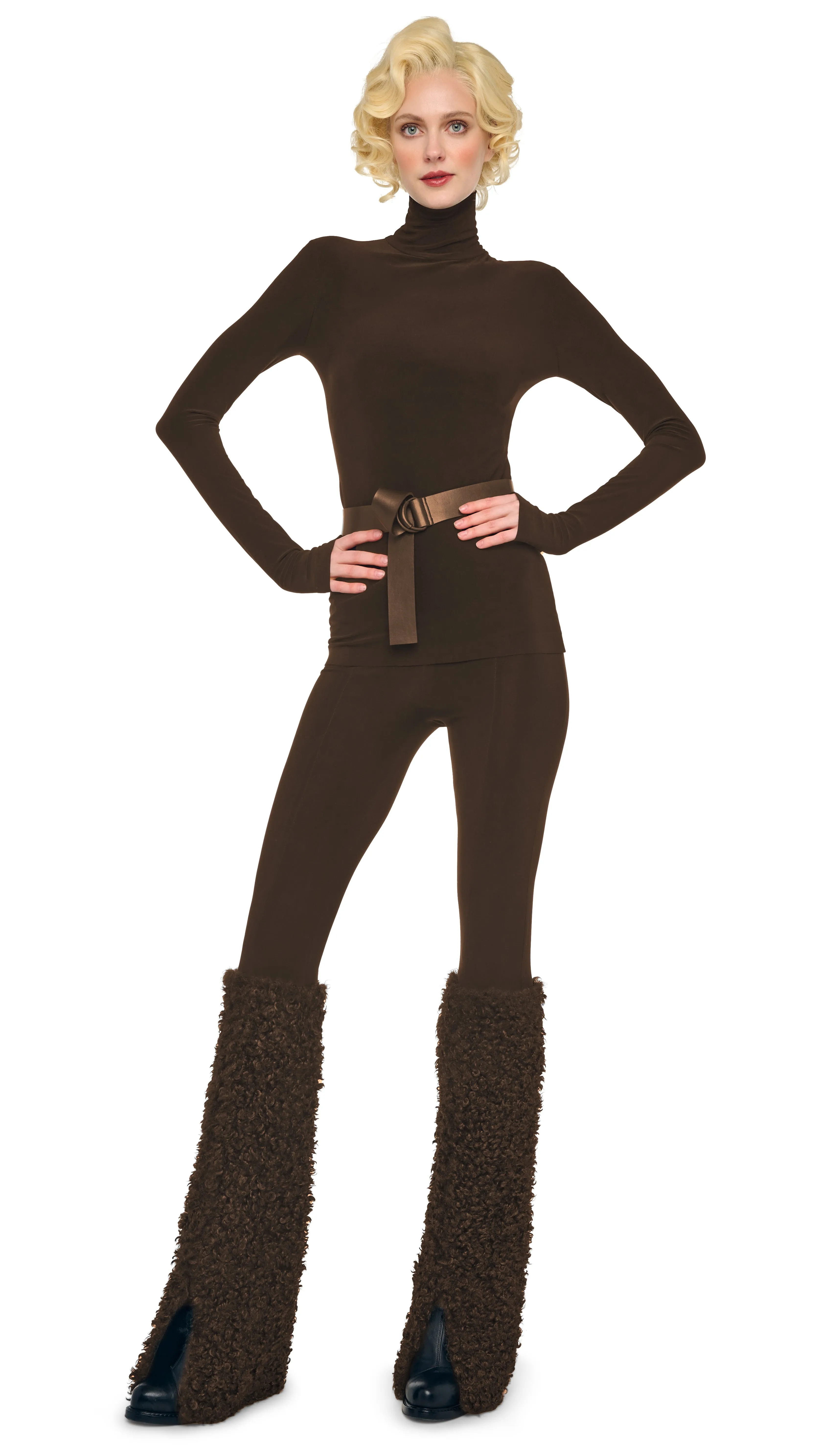 CURLY SPAT LEGGING sold by Norma Kamali