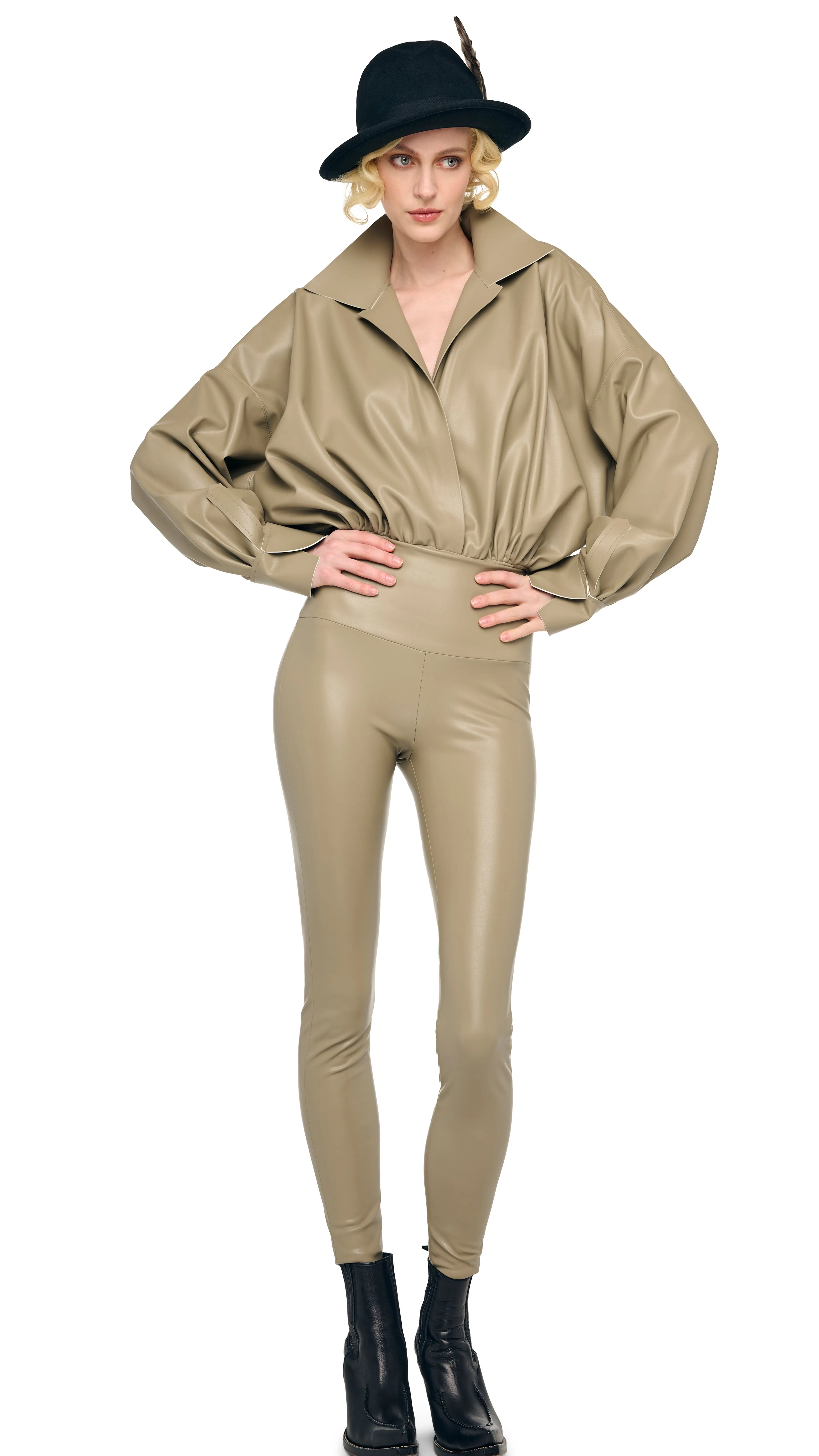 LONG LEGGING sold by Norma Kamali product image thumbnail 4