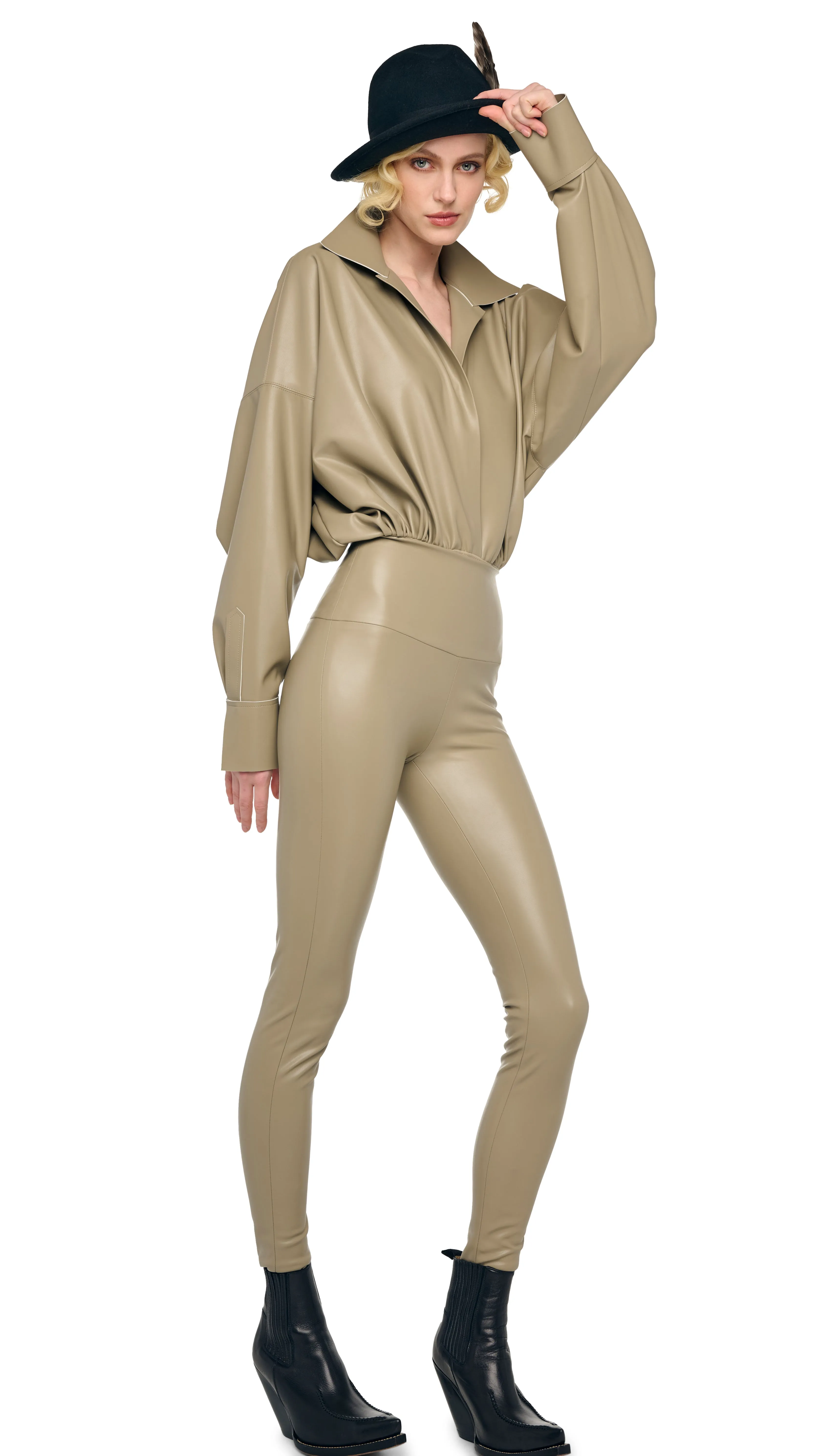 LONG LEGGING sold by Norma Kamali product image thumbnail 5