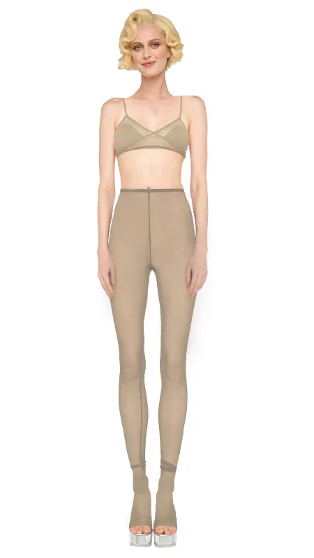 LEGGING W/ FOOTIE W/O WAISTBAND sold by Norma Kamali