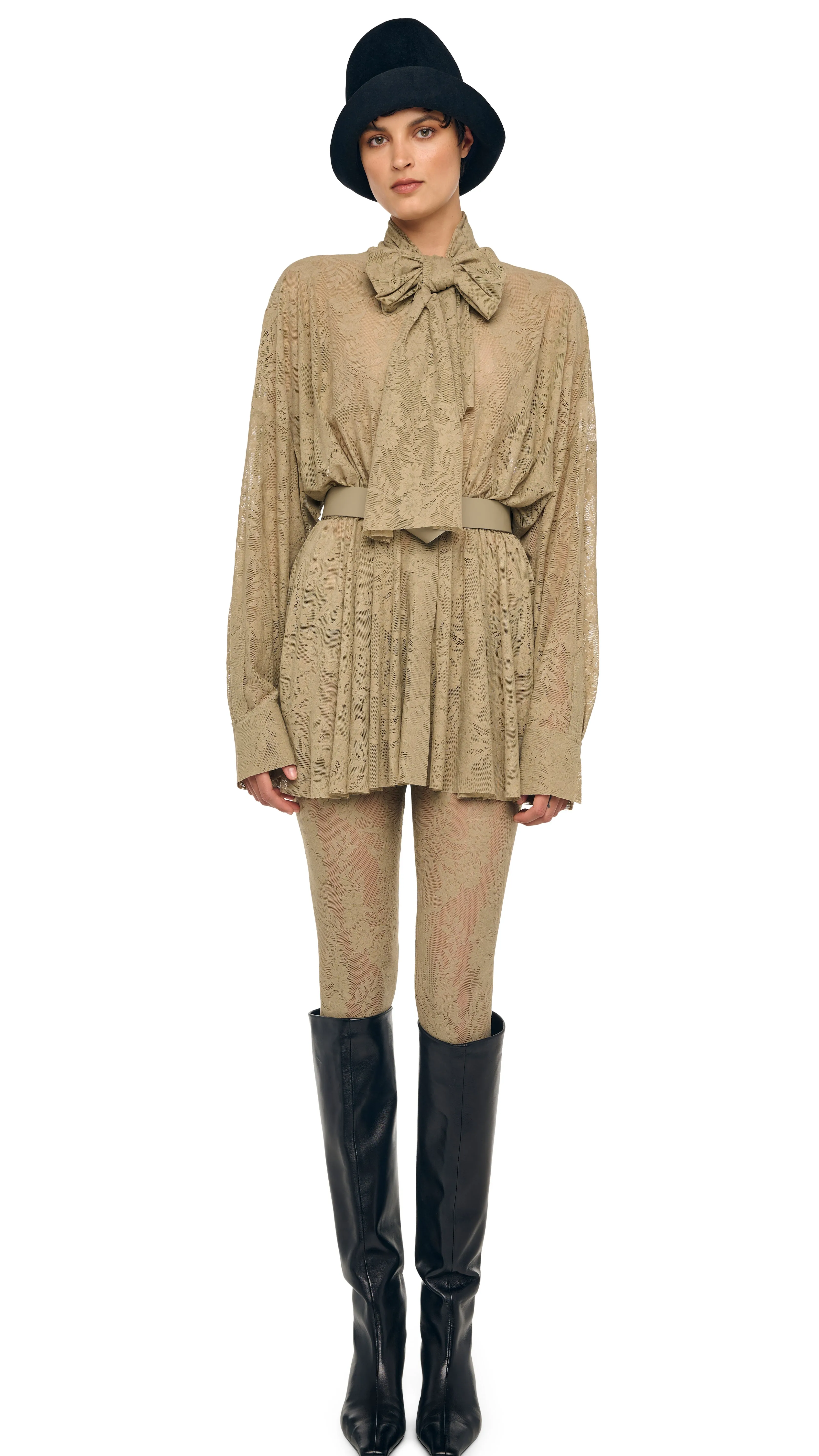 LEGGING W/ FOOTIE W/O WAISTBAND sold by Norma Kamali