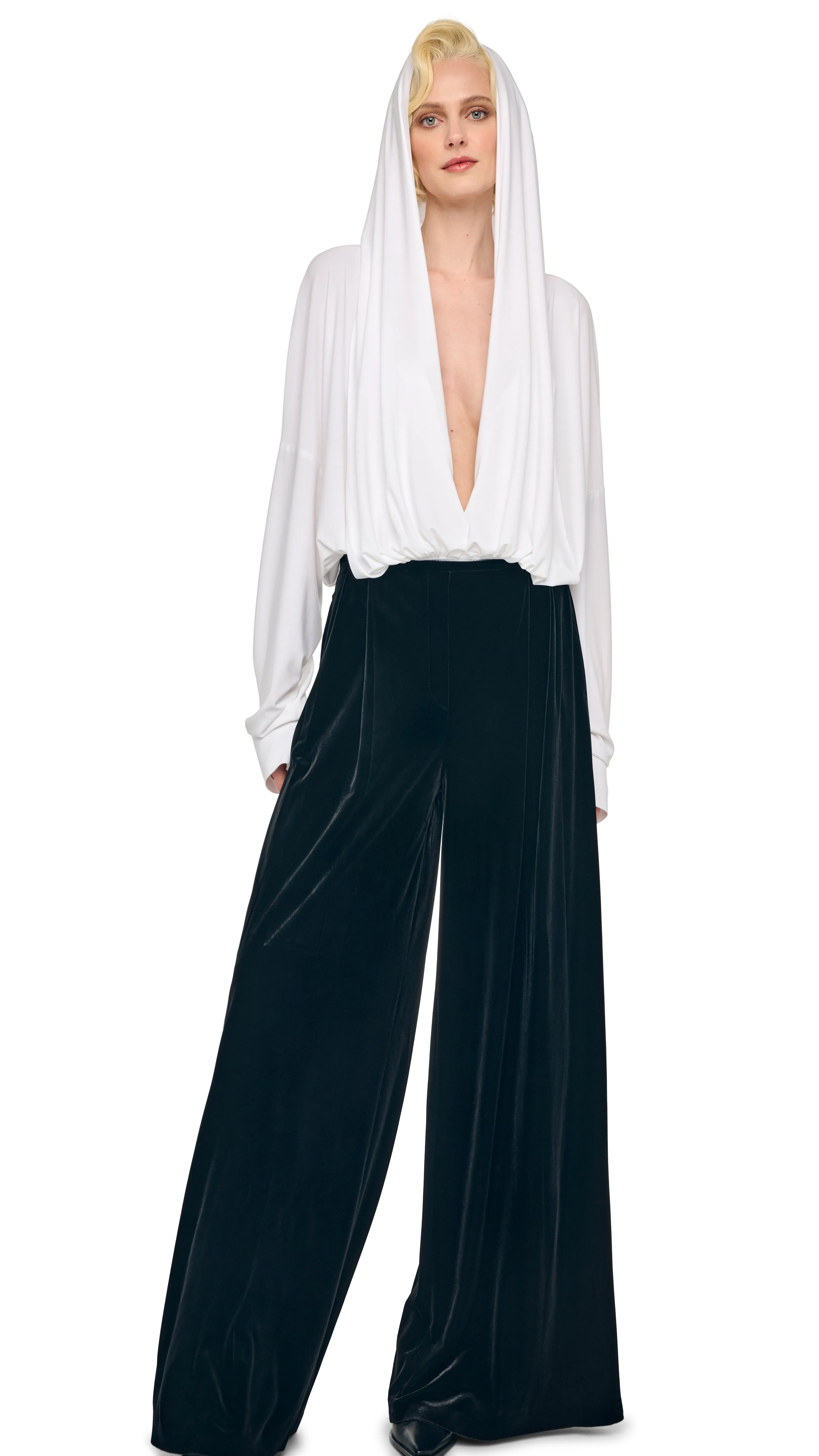 MENS PLEAT PANT sold by Norma Kamali product image thumbnail 5