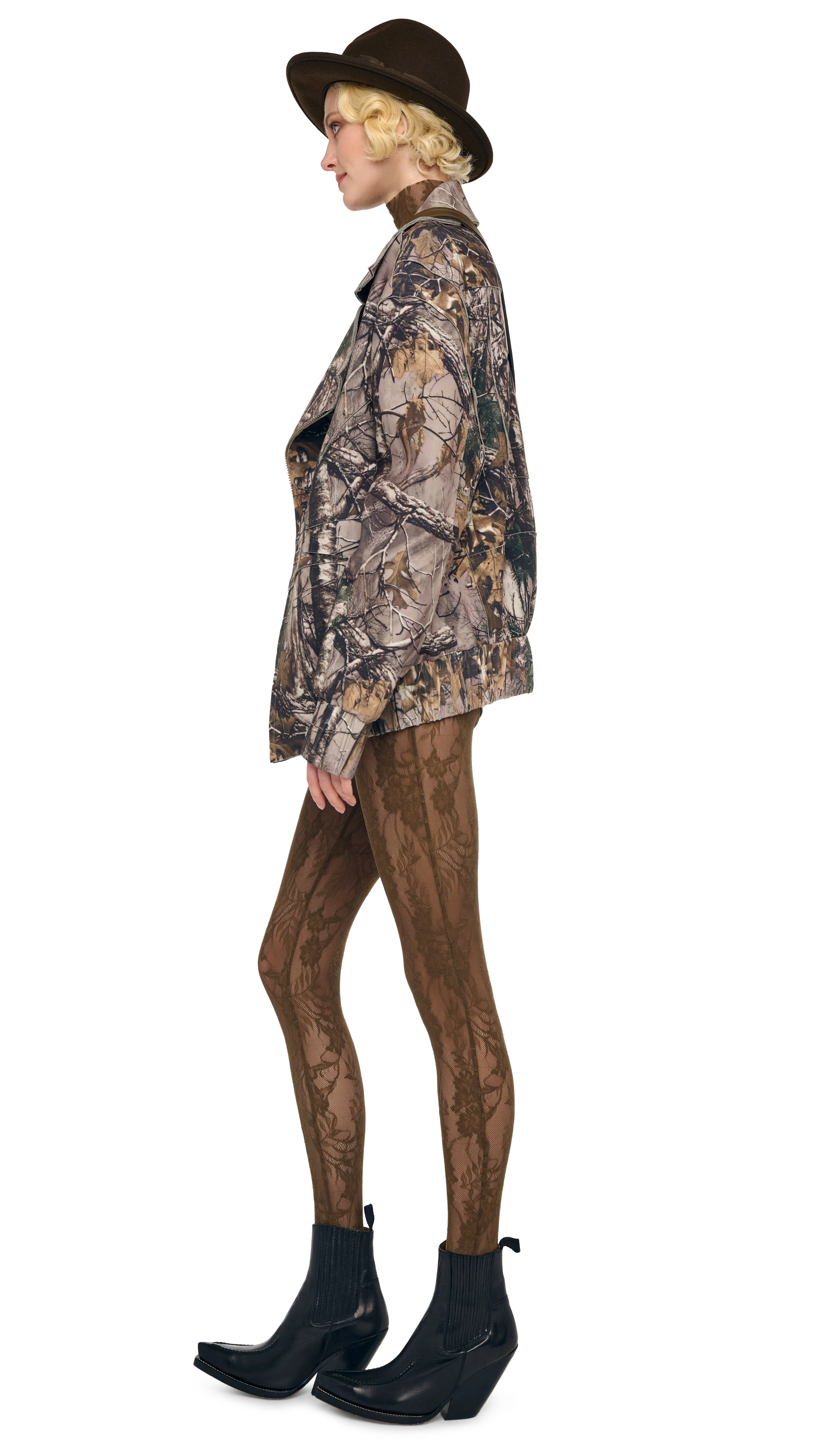 HIGH WAIST JEAN SHORT sold by Norma Kamali product image thumbnail 2