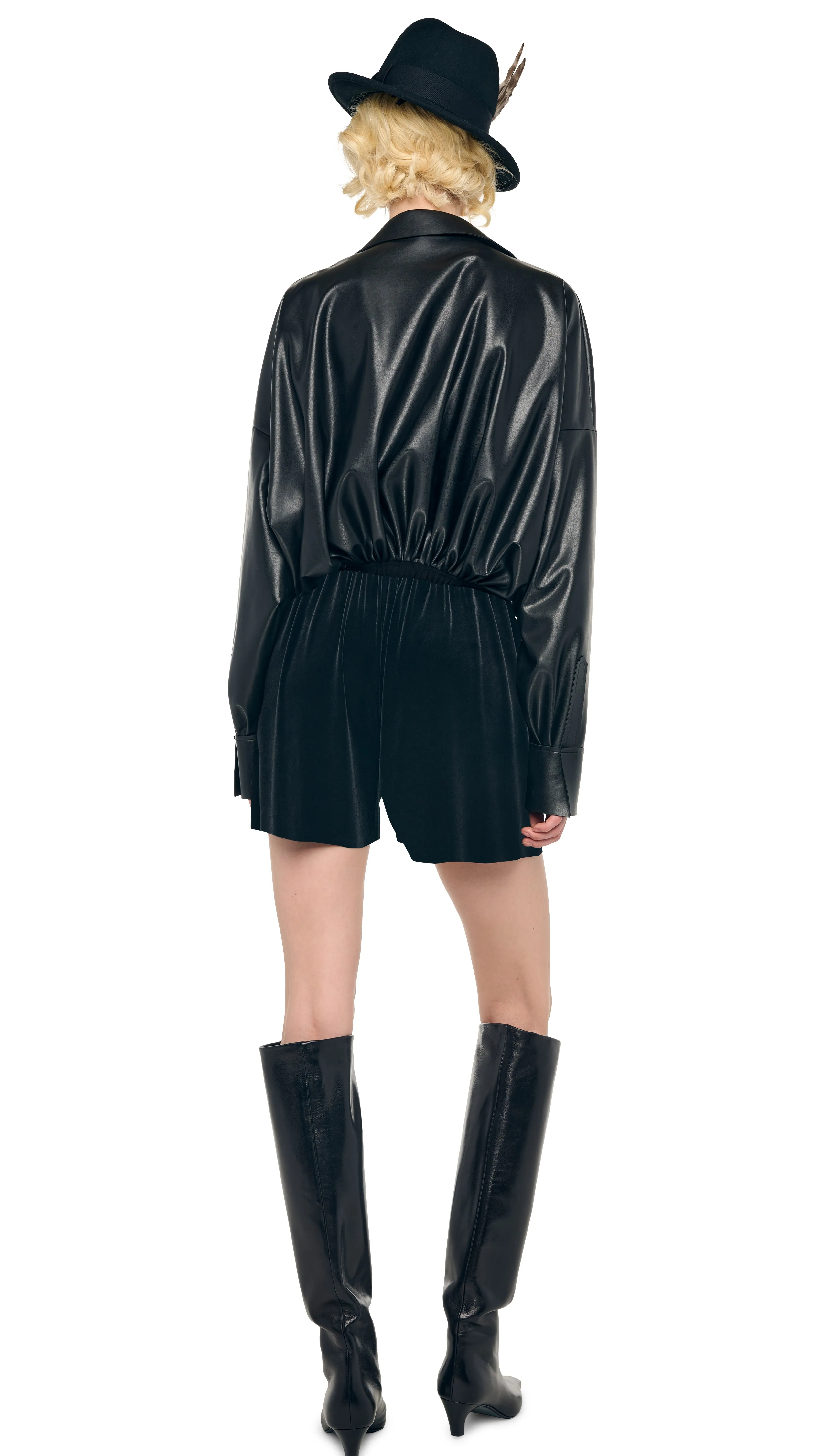 MENS PLEAT SHORT sold by Norma Kamali product image thumbnail 3