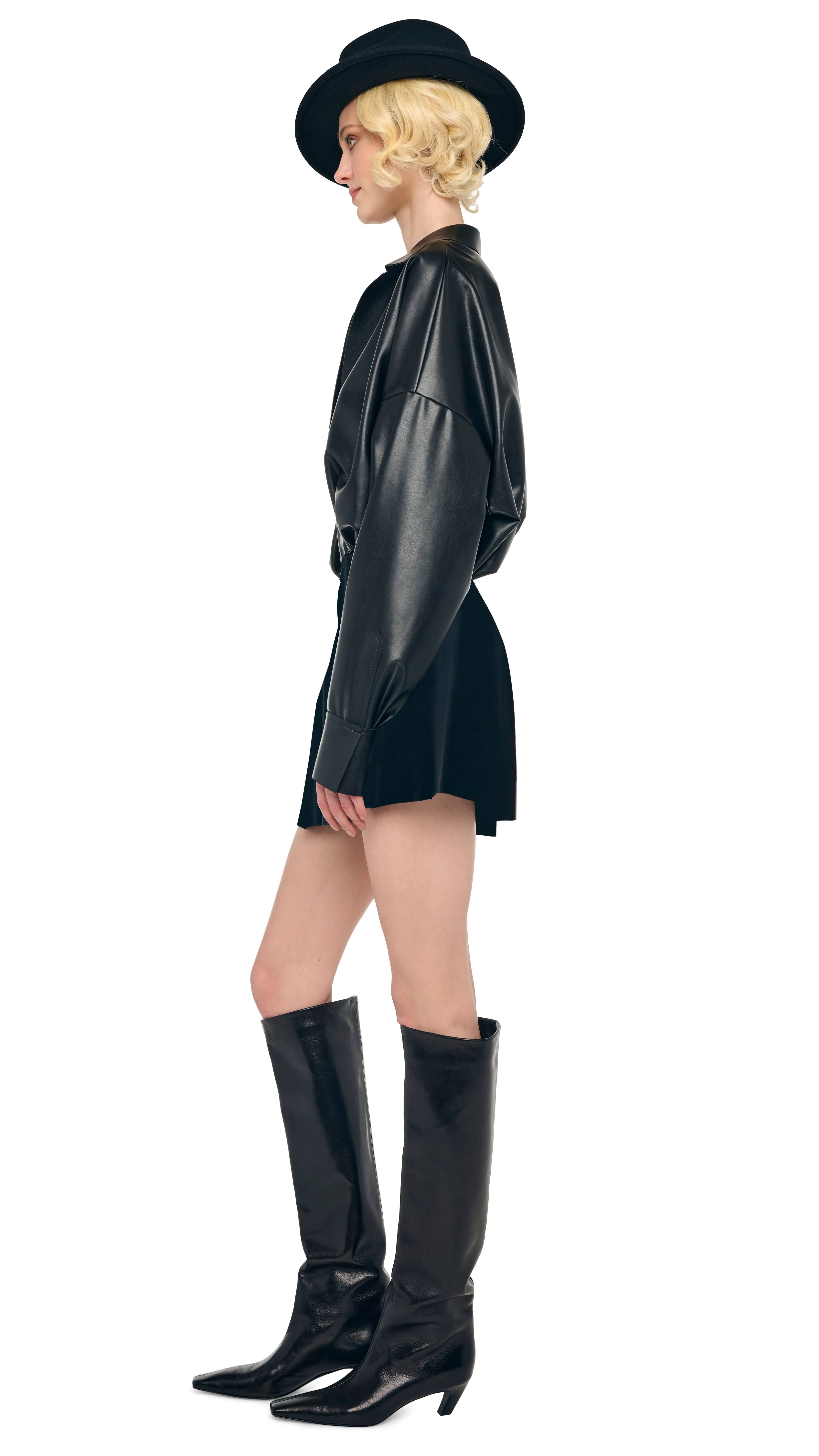 MENS PLEAT SHORT sold by Norma Kamali product image thumbnail 2