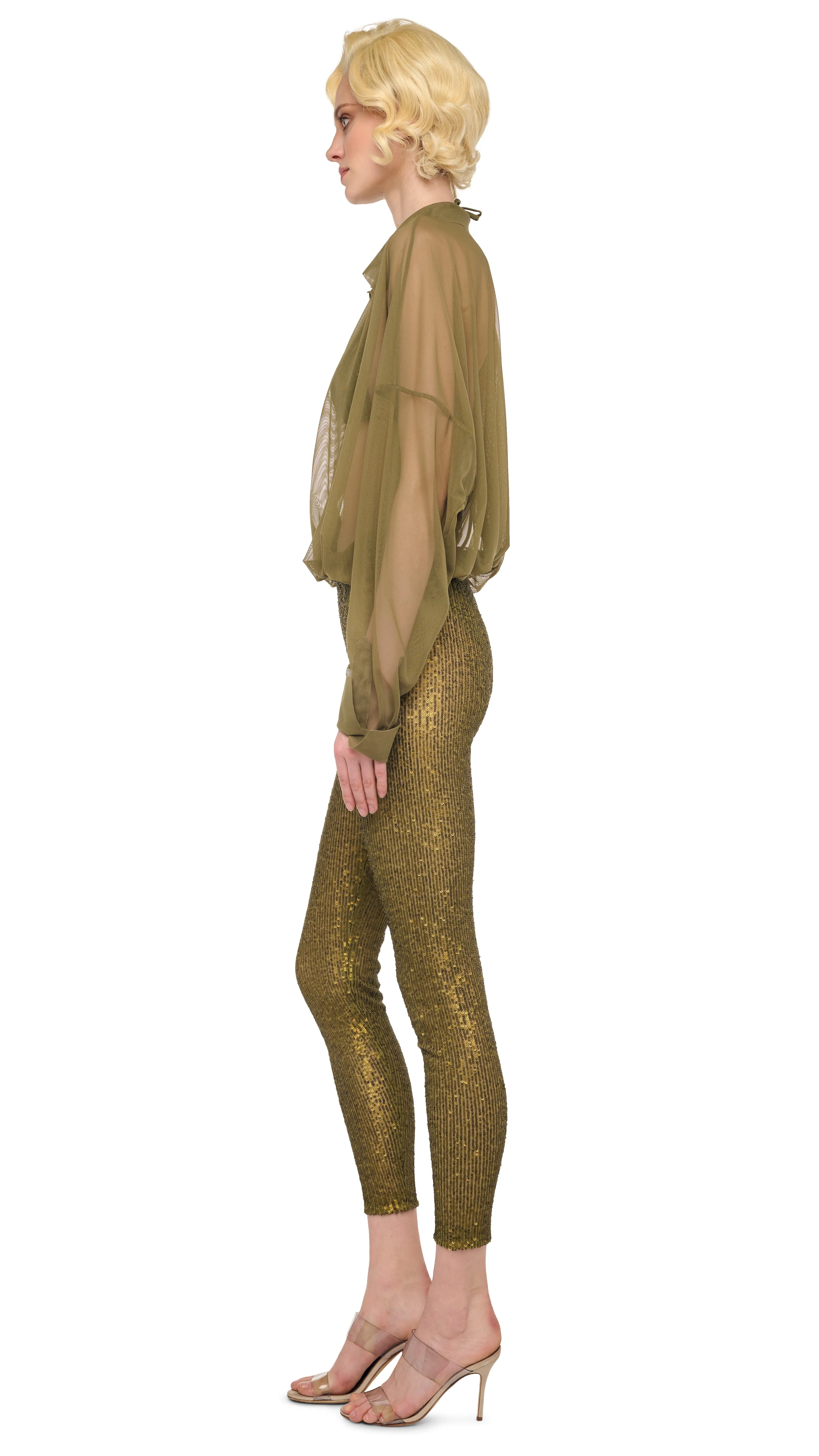 SUPER OS BF NK SHIRT BODYSUIT sold by Norma Kamali product image thumbnail 2