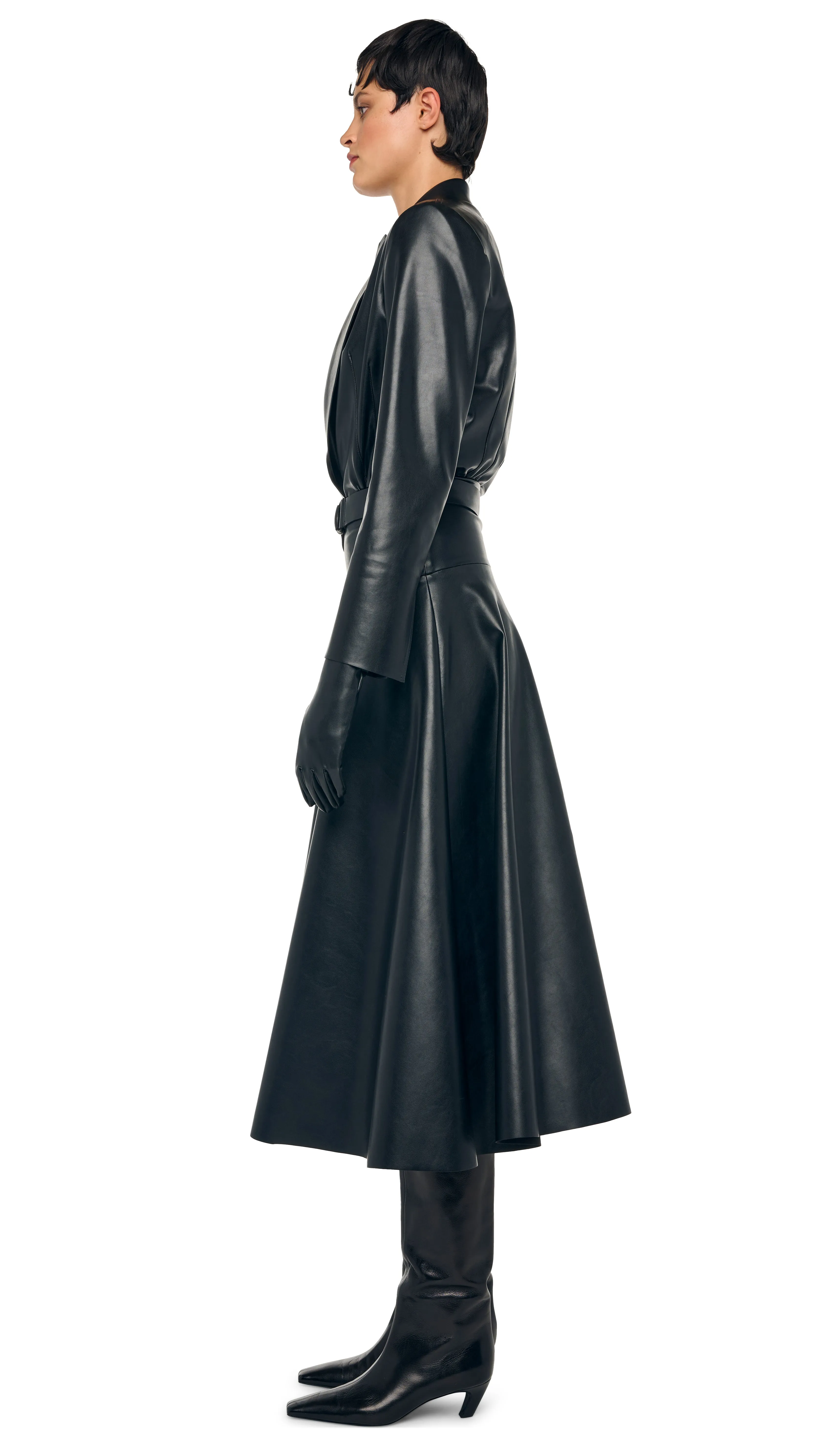 FLARED SKIRT TO MIDCALF sold by Norma Kamali product image thumbnail 2