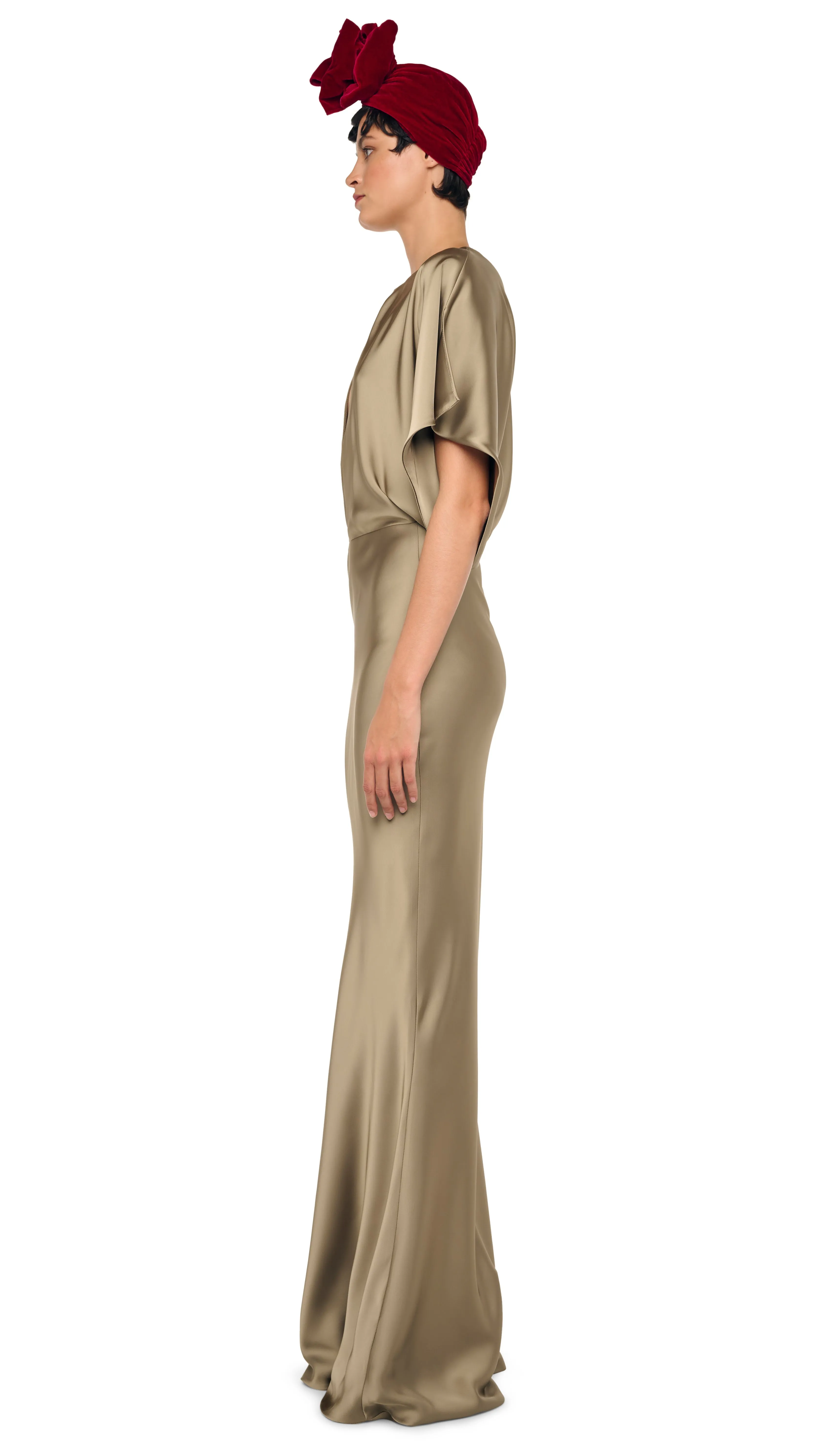 OBIE GOWN sold by Norma Kamali product image thumbnail 2