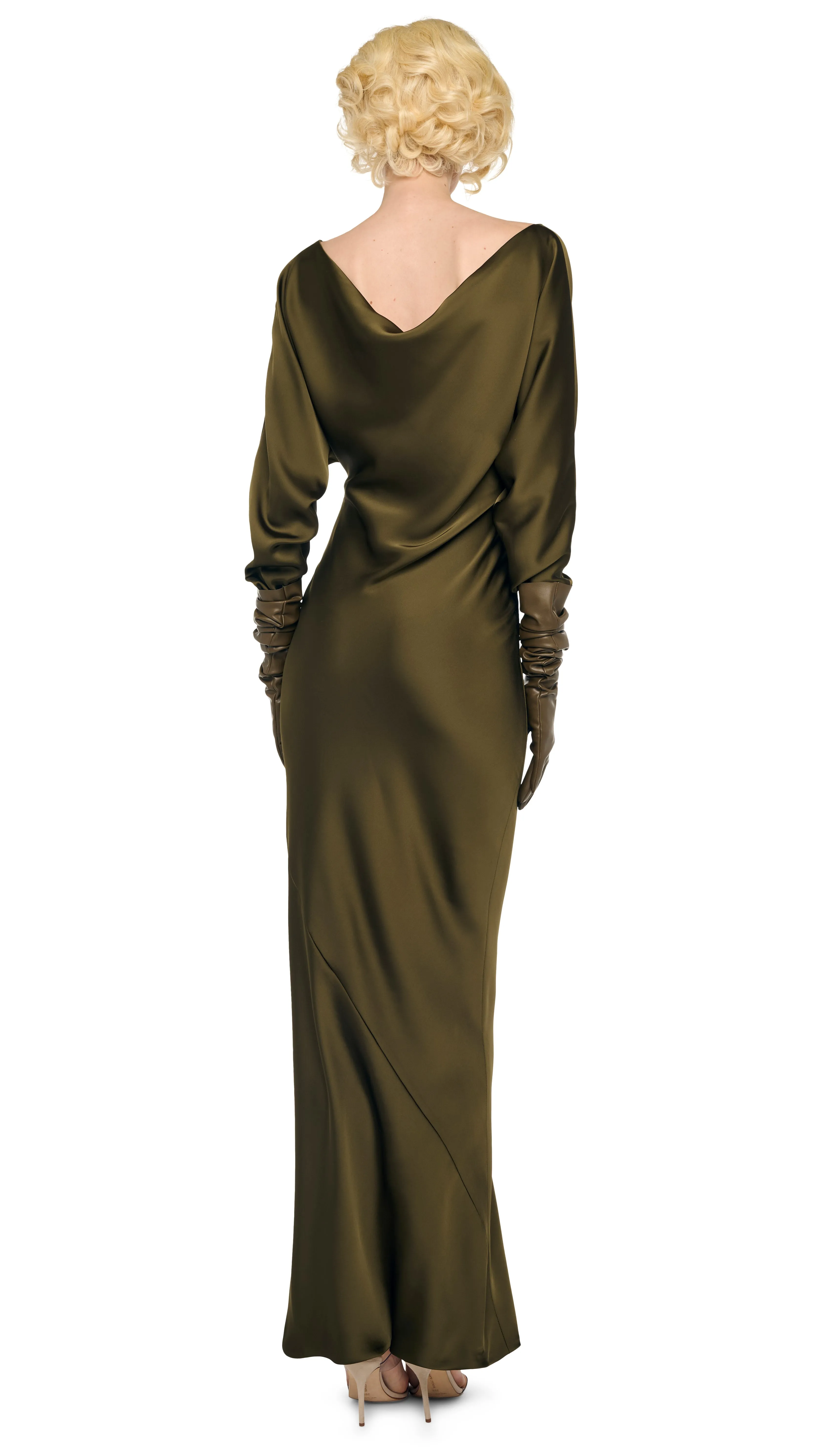 DOLMAN MARIA GOWN sold by Norma Kamali product image thumbnail 3
