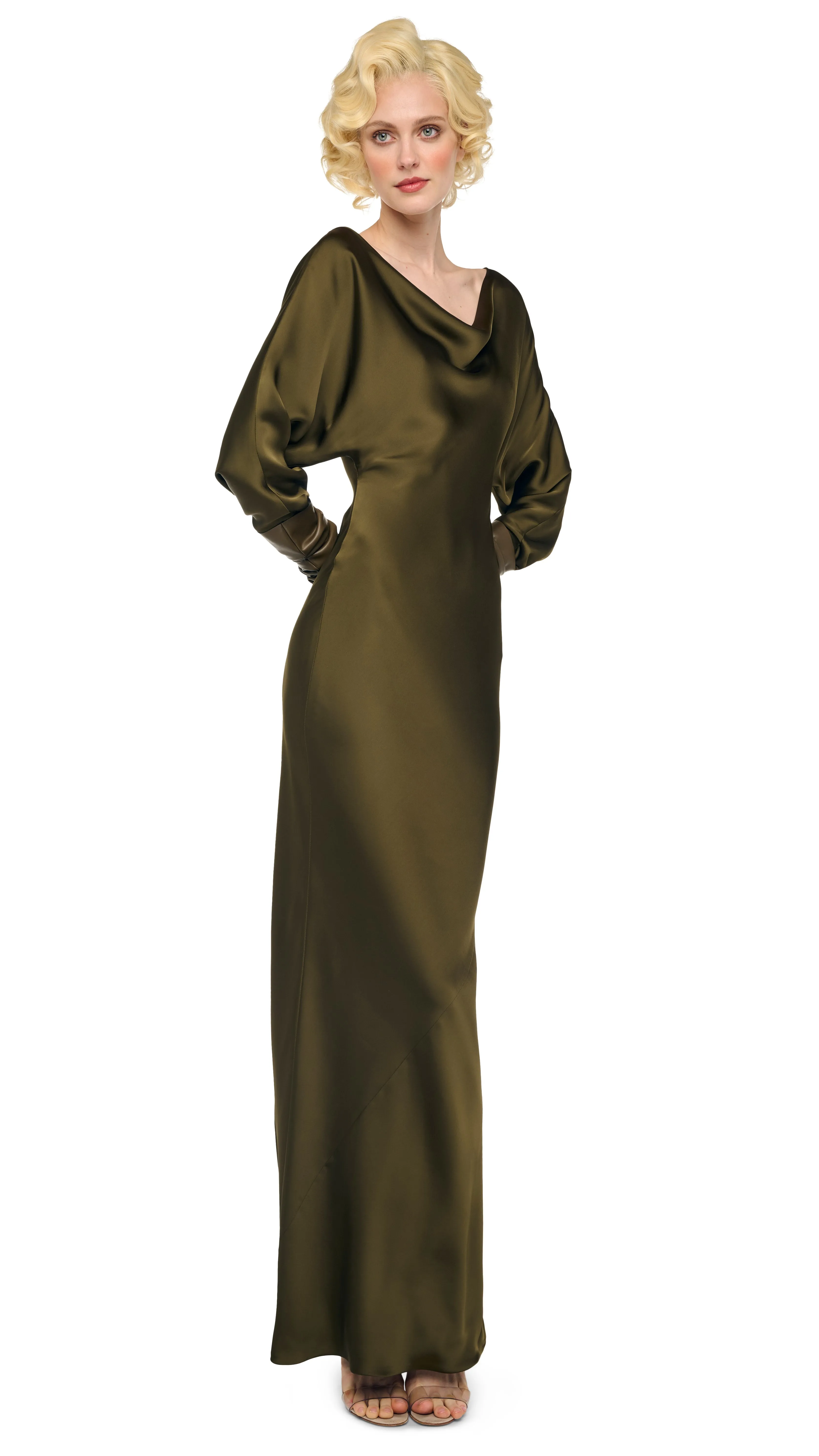 DOLMAN MARIA GOWN sold by Norma Kamali product image thumbnail 4