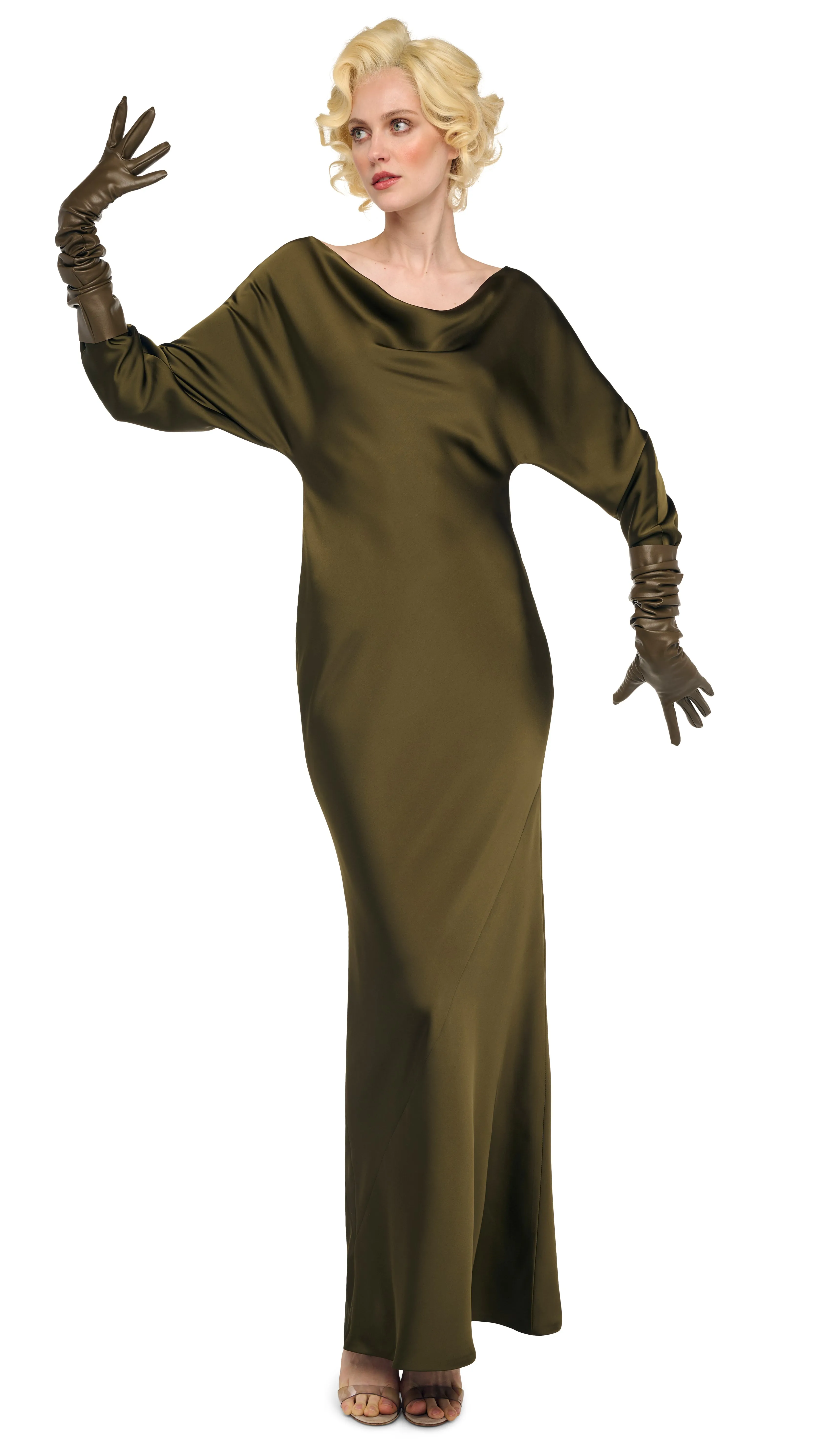 DOLMAN MARIA GOWN sold by Norma Kamali product image thumbnail 5