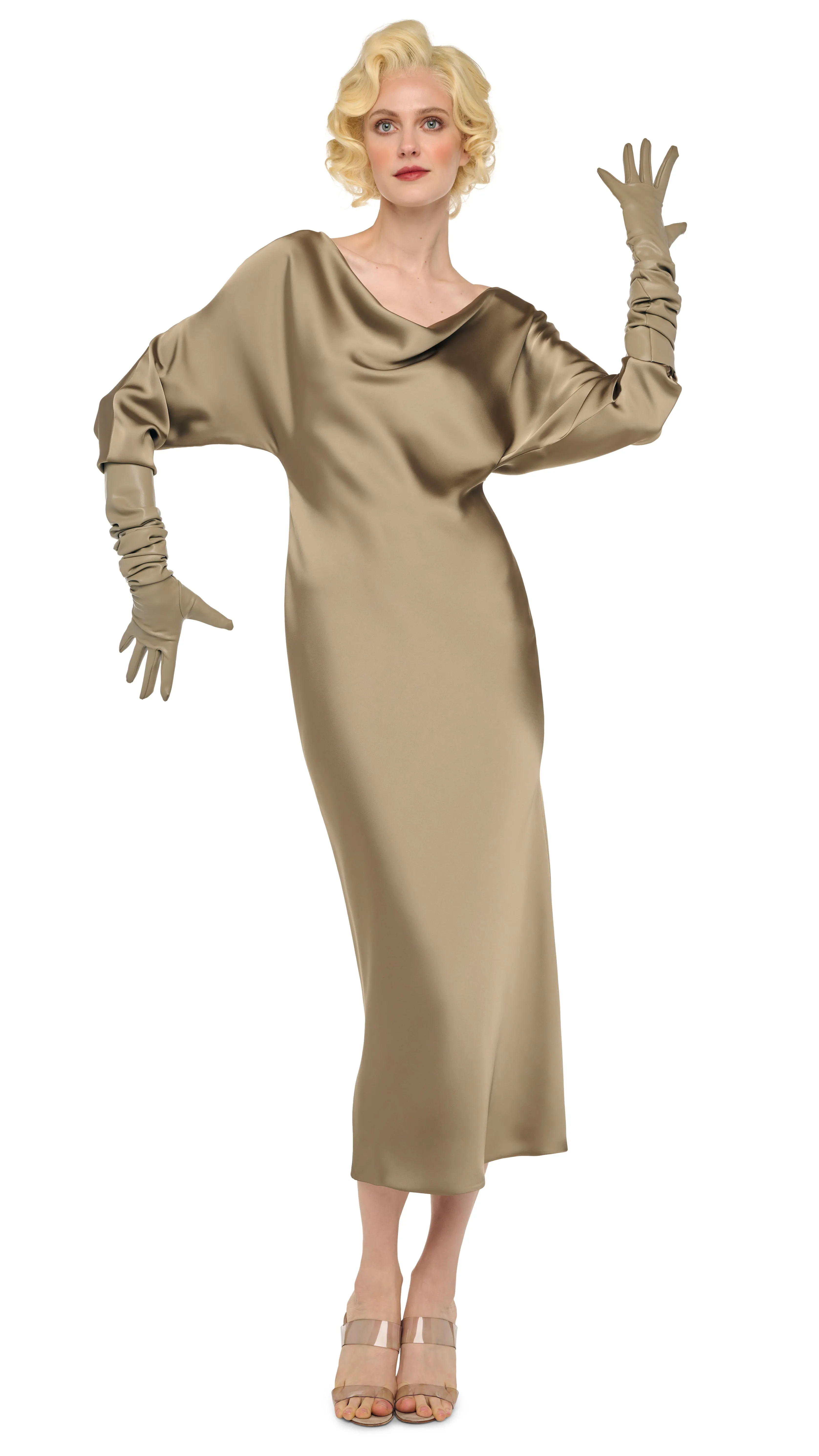 DOLMAN MARIA DRESS sold by Norma Kamali product image thumbnail 4