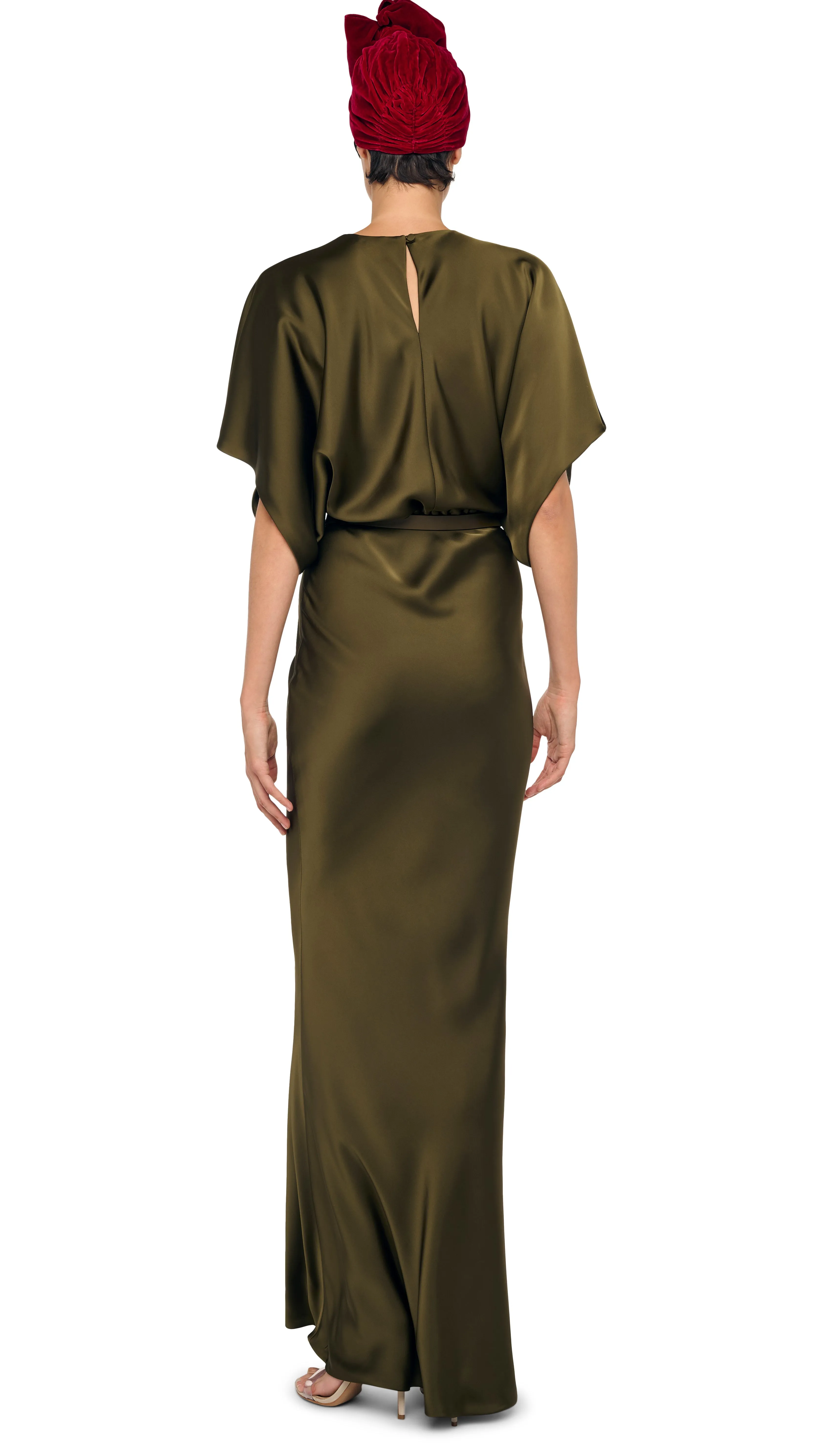 REVERSE OBIE GOWN sold by Norma Kamali product image thumbnail 3
