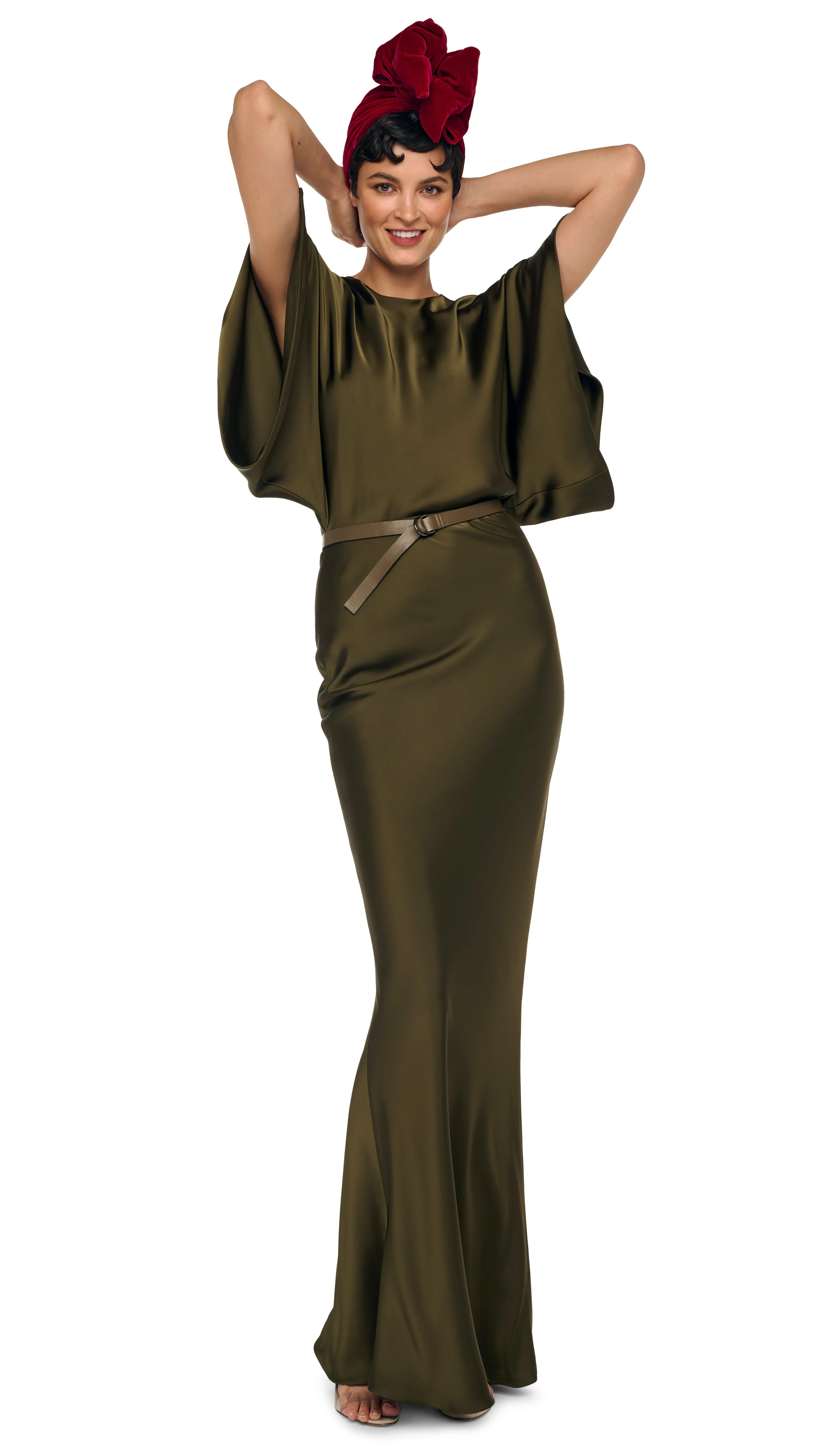 REVERSE OBIE GOWN sold by Norma Kamali product image thumbnail 4