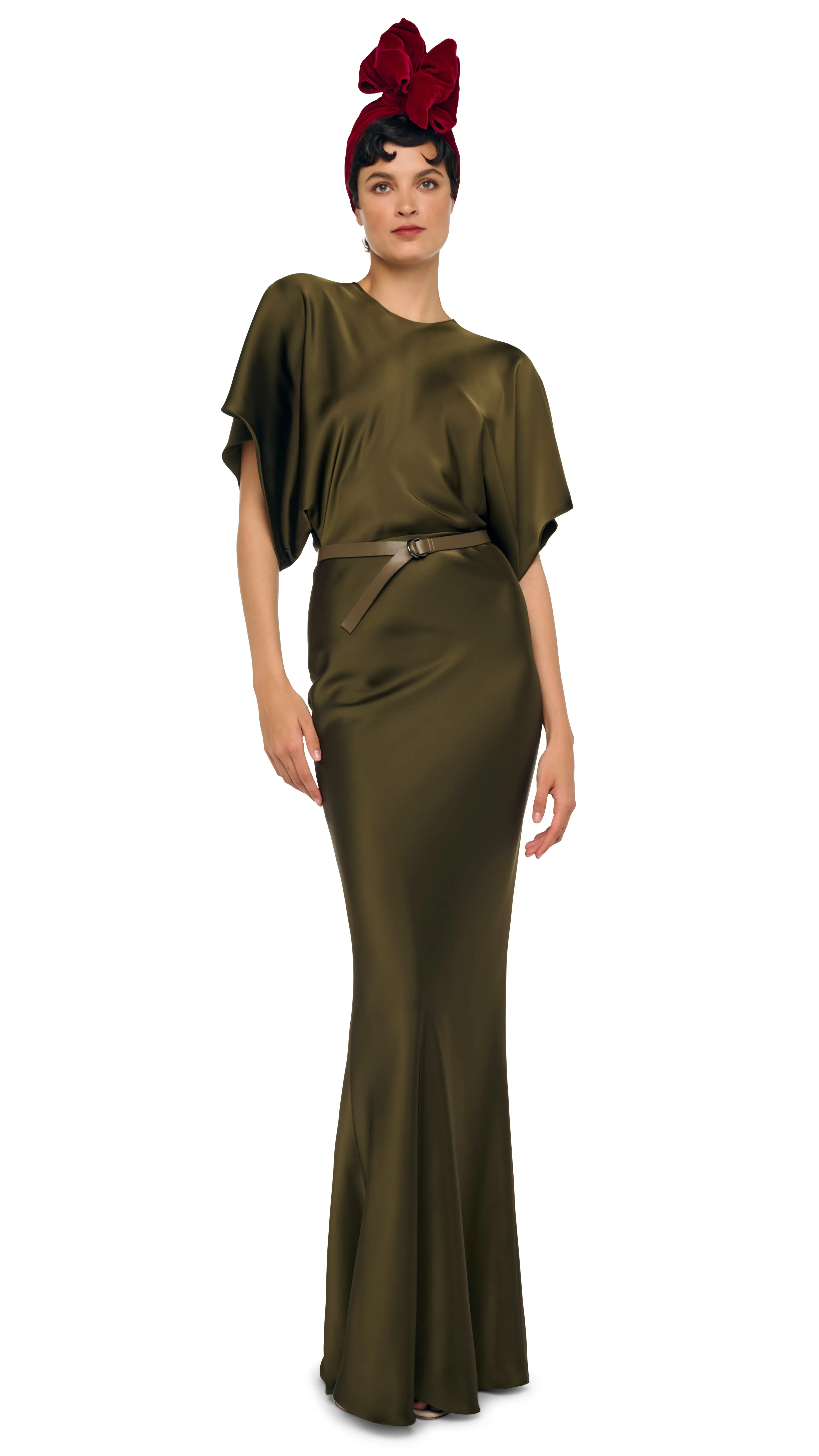 REVERSE OBIE GOWN sold by Norma Kamali