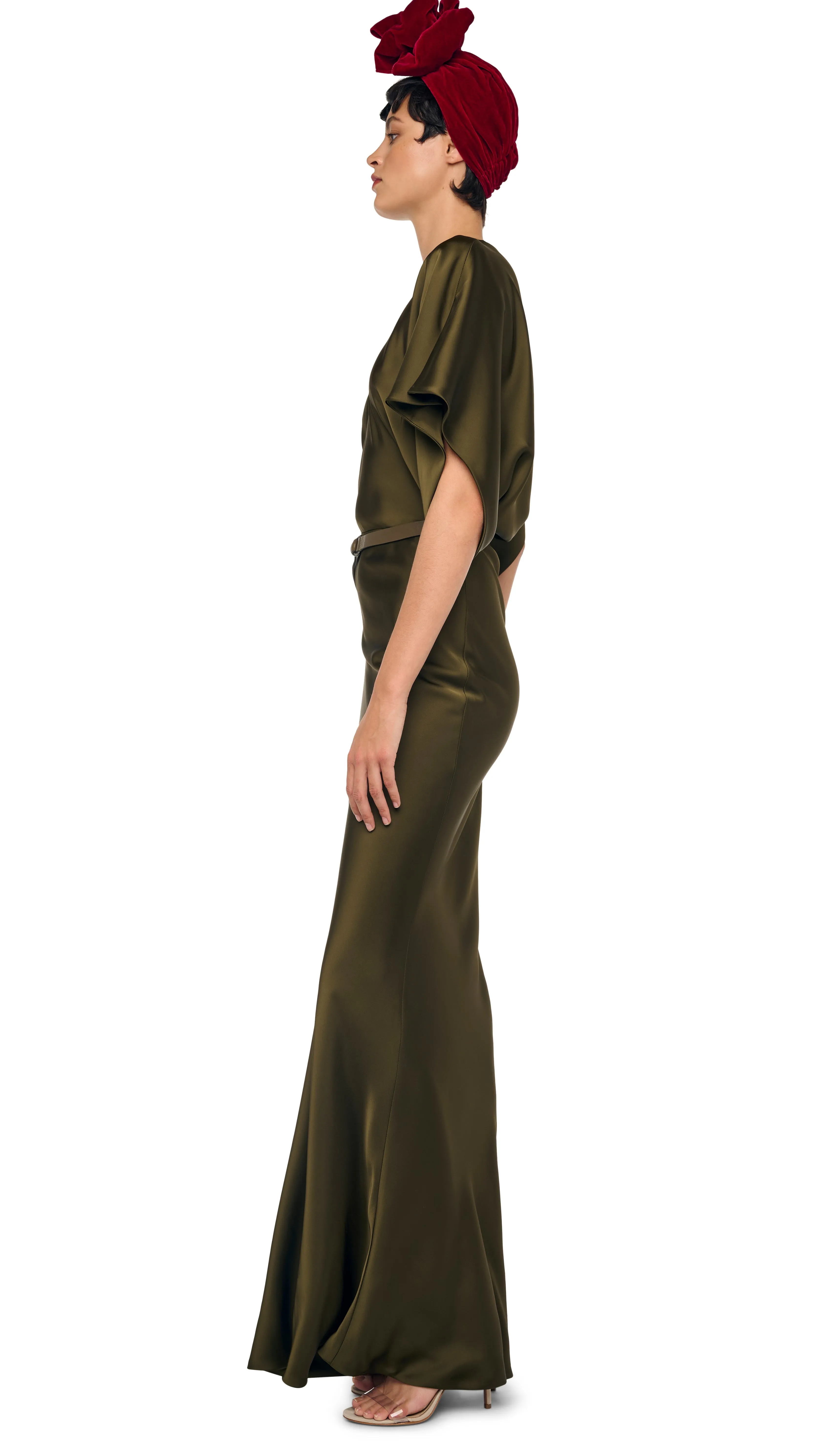 REVERSE OBIE GOWN sold by Norma Kamali product image thumbnail 2