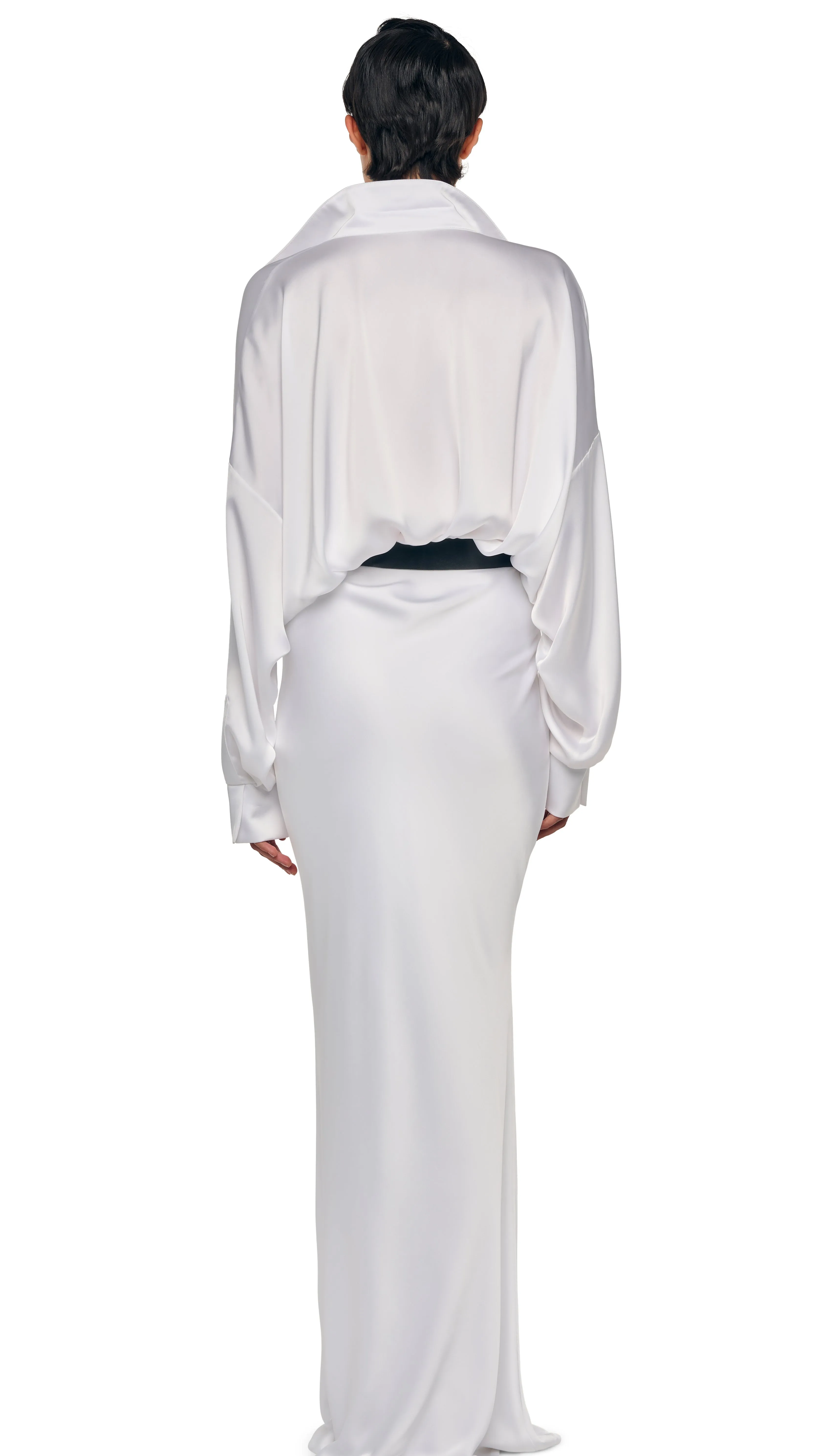 SUPER OS BF NK SHIRT GOWN sold by Norma Kamali product image thumbnail 3