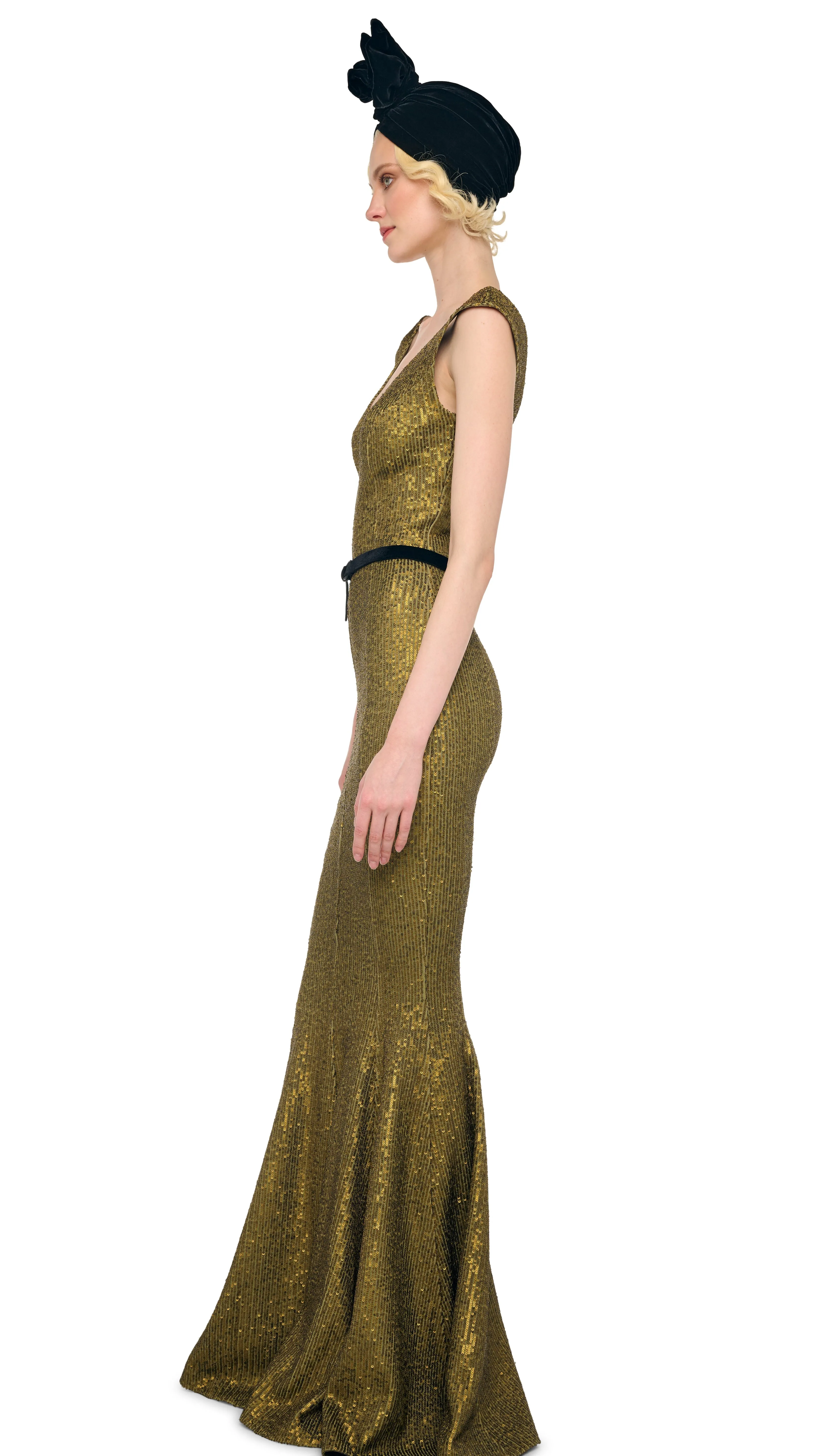 GRACE FISHTAIL GOWN sold by Norma Kamali product image thumbnail 2