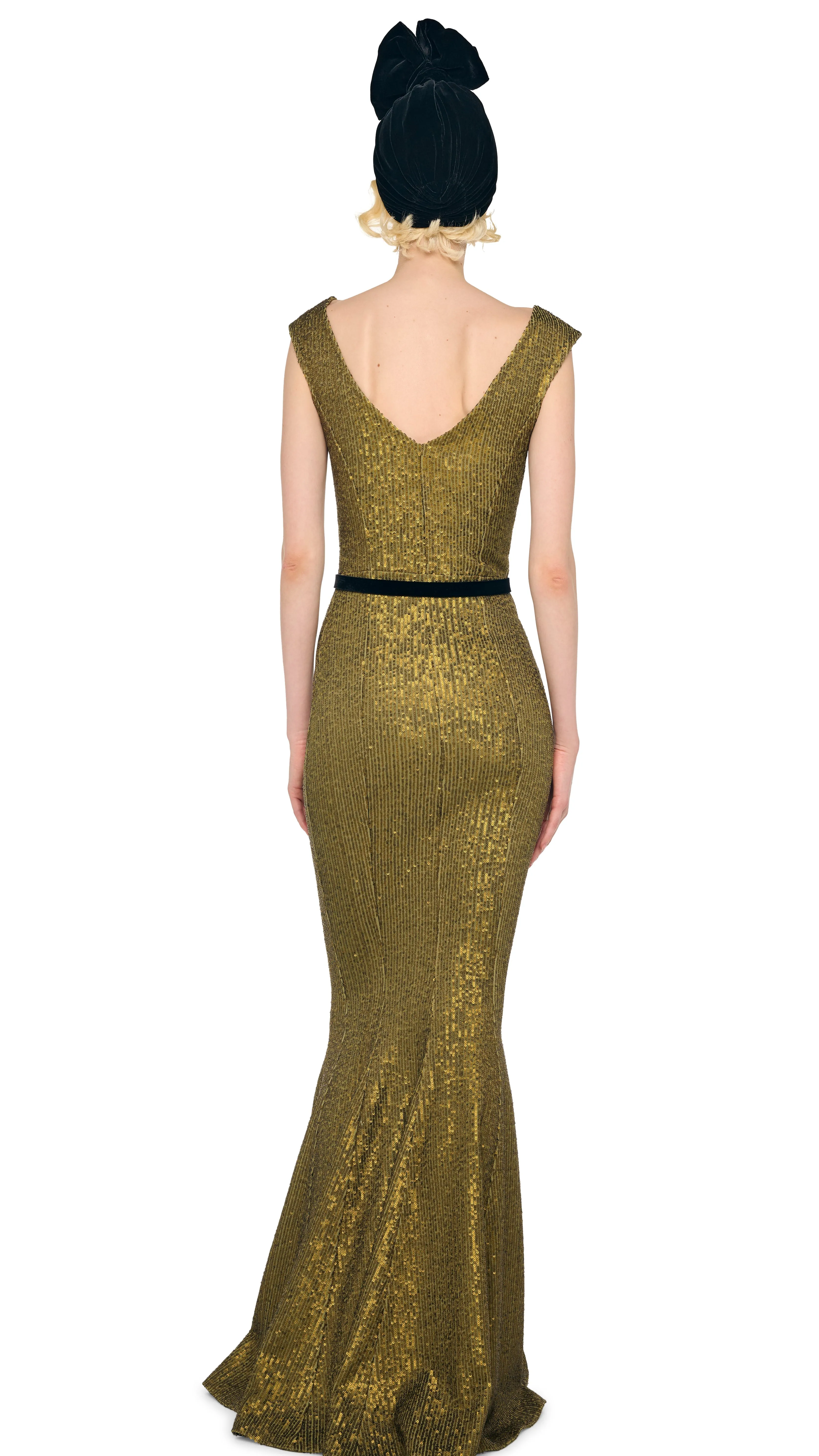 GRACE FISHTAIL GOWN sold by Norma Kamali product image thumbnail 3