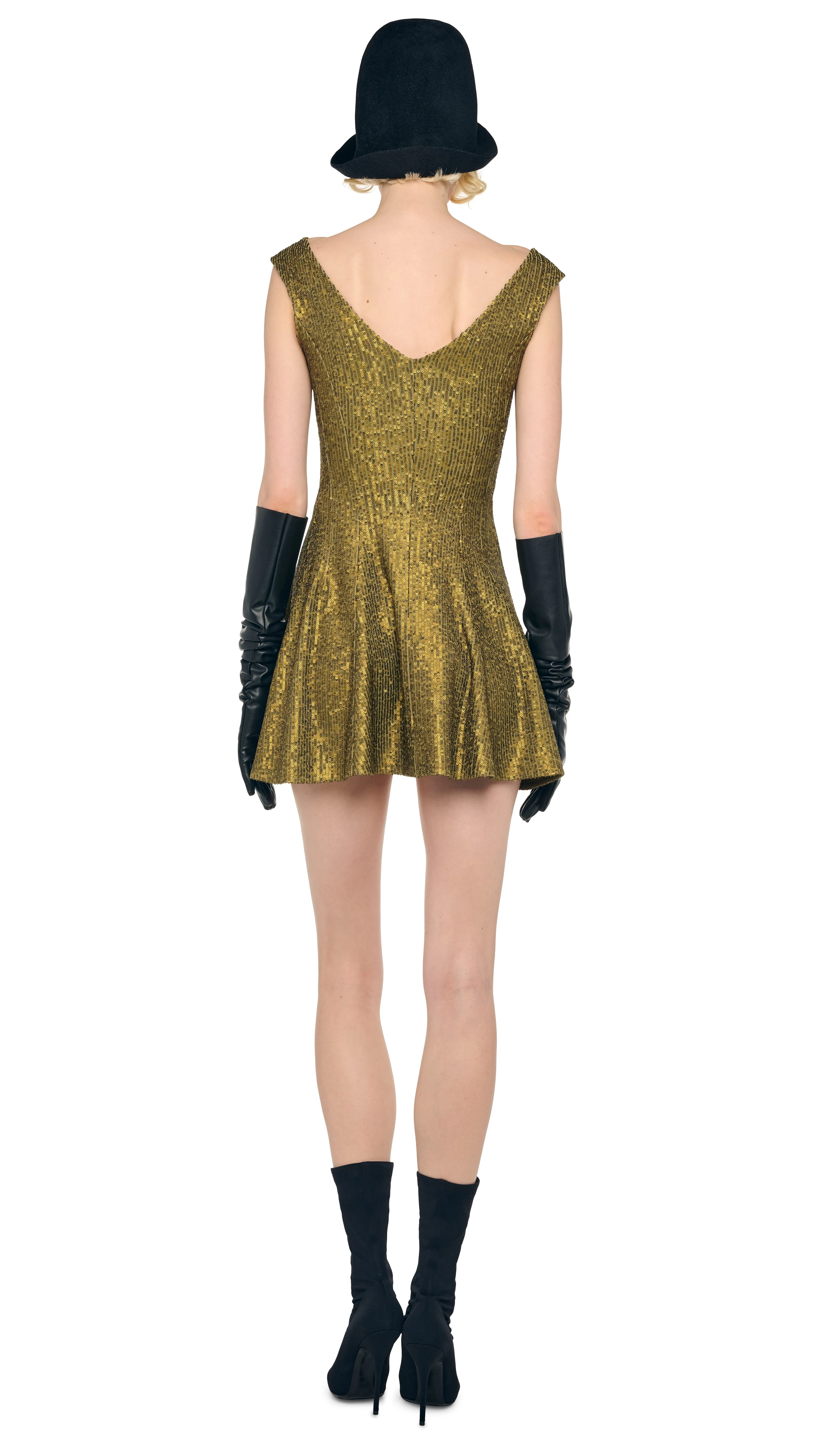 GRACE MINI DRESS sold by Norma Kamali product image thumbnail 3